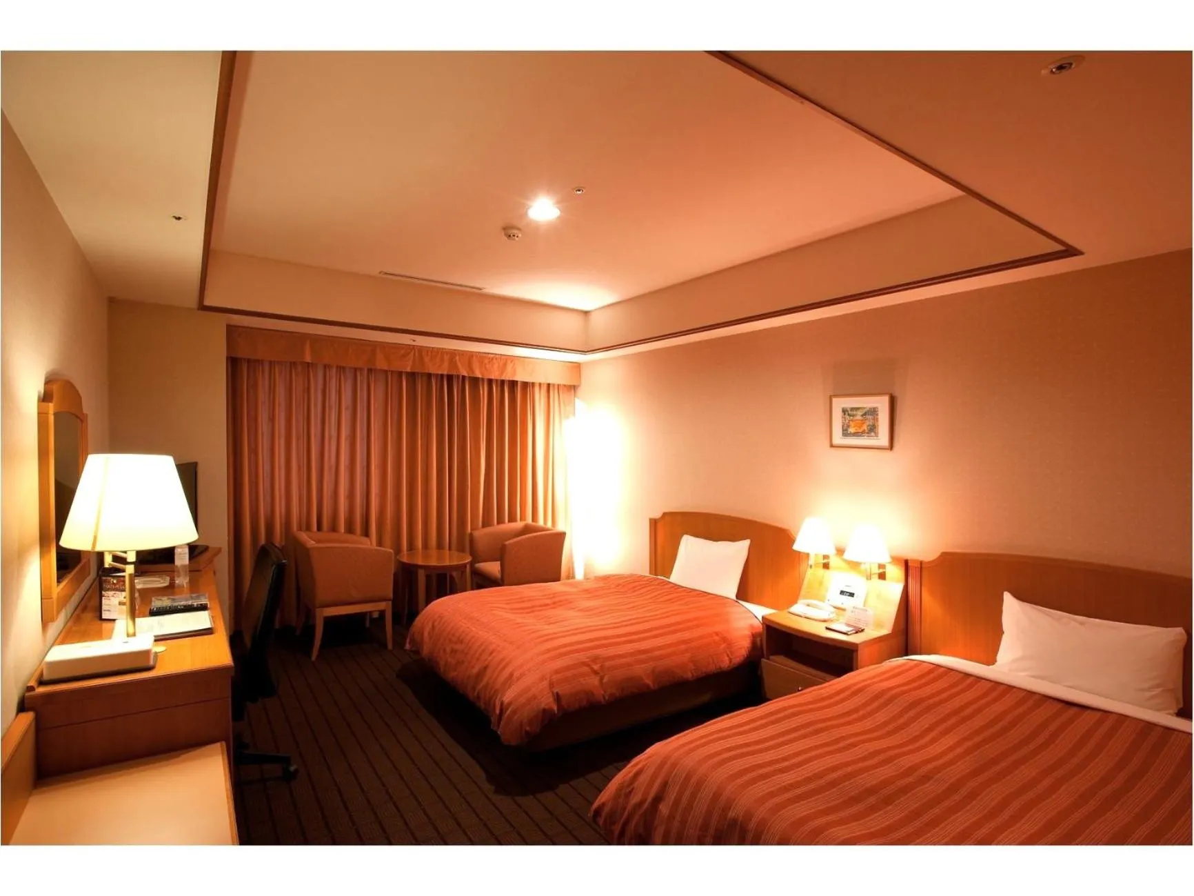 Bed in Hotel Mielparque Nagoya