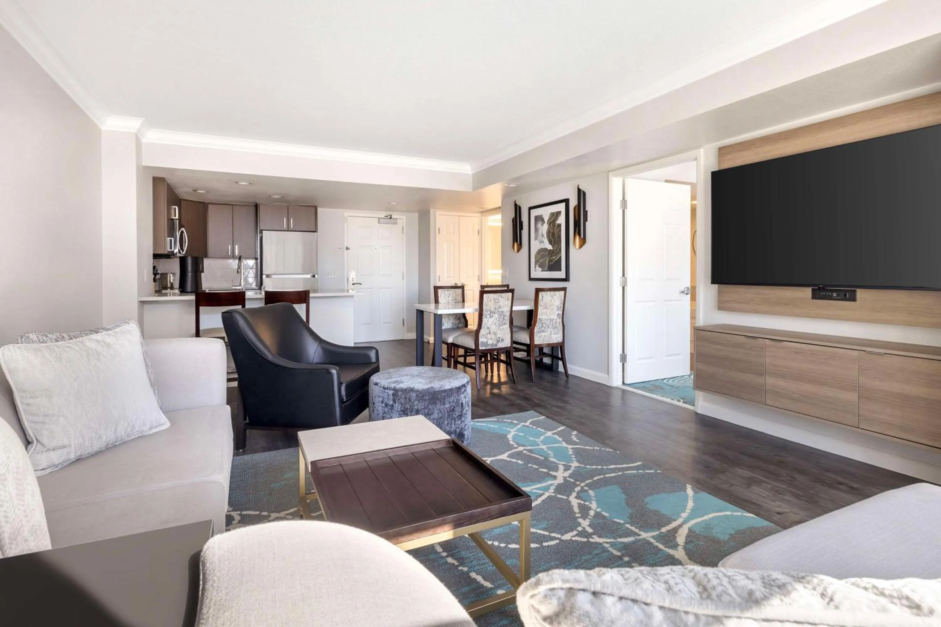 Living room in Hilton Grand Vacations Club Paradise Las Vegas