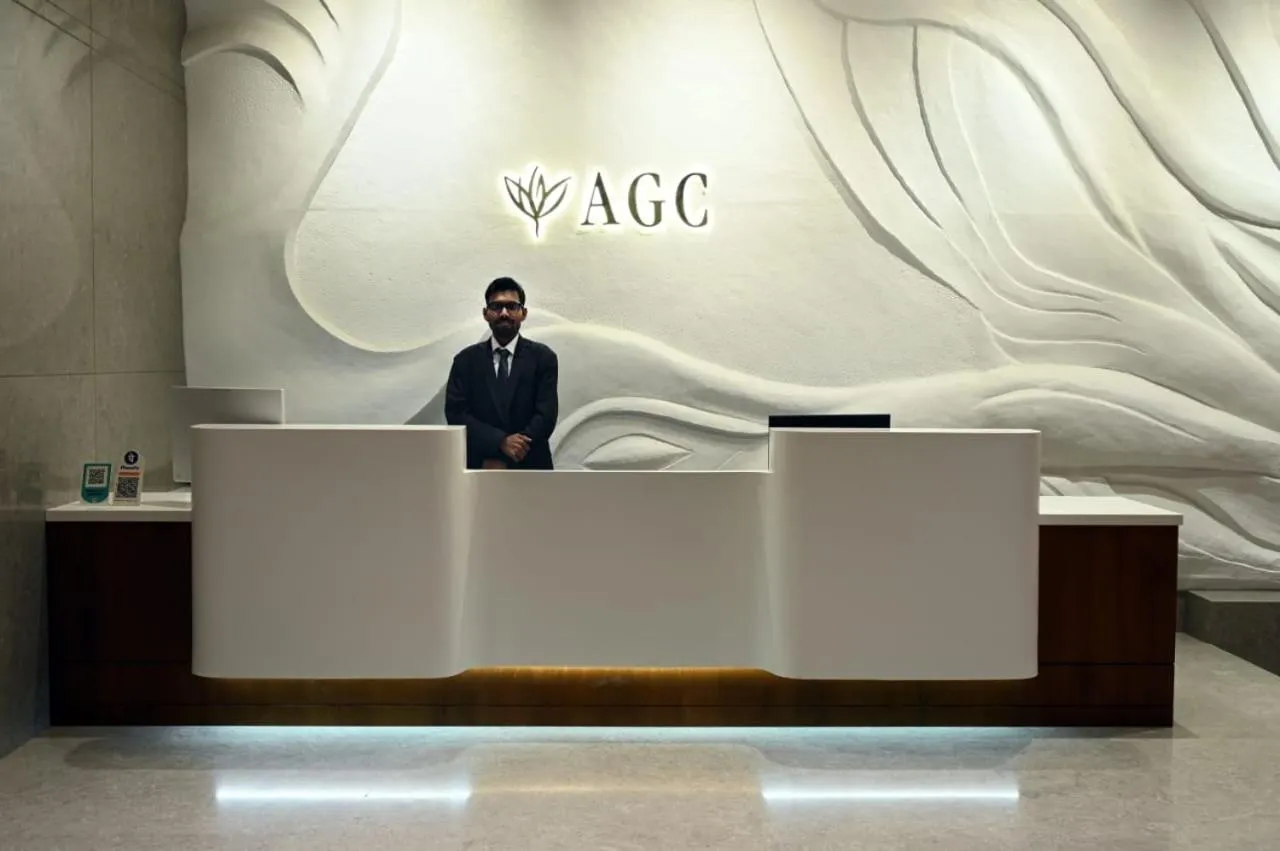 Lobby or reception in Hotel AGC