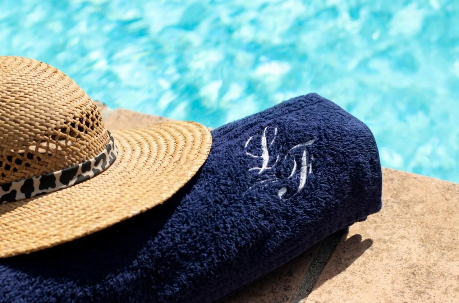 Swimming pool in La Fontaine Guest House Hermanus