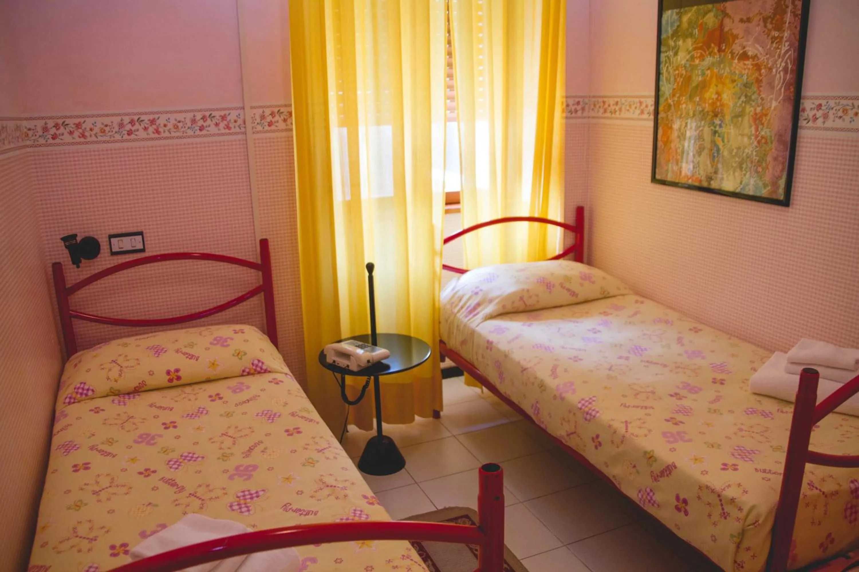 Bed in Hotel Letizia