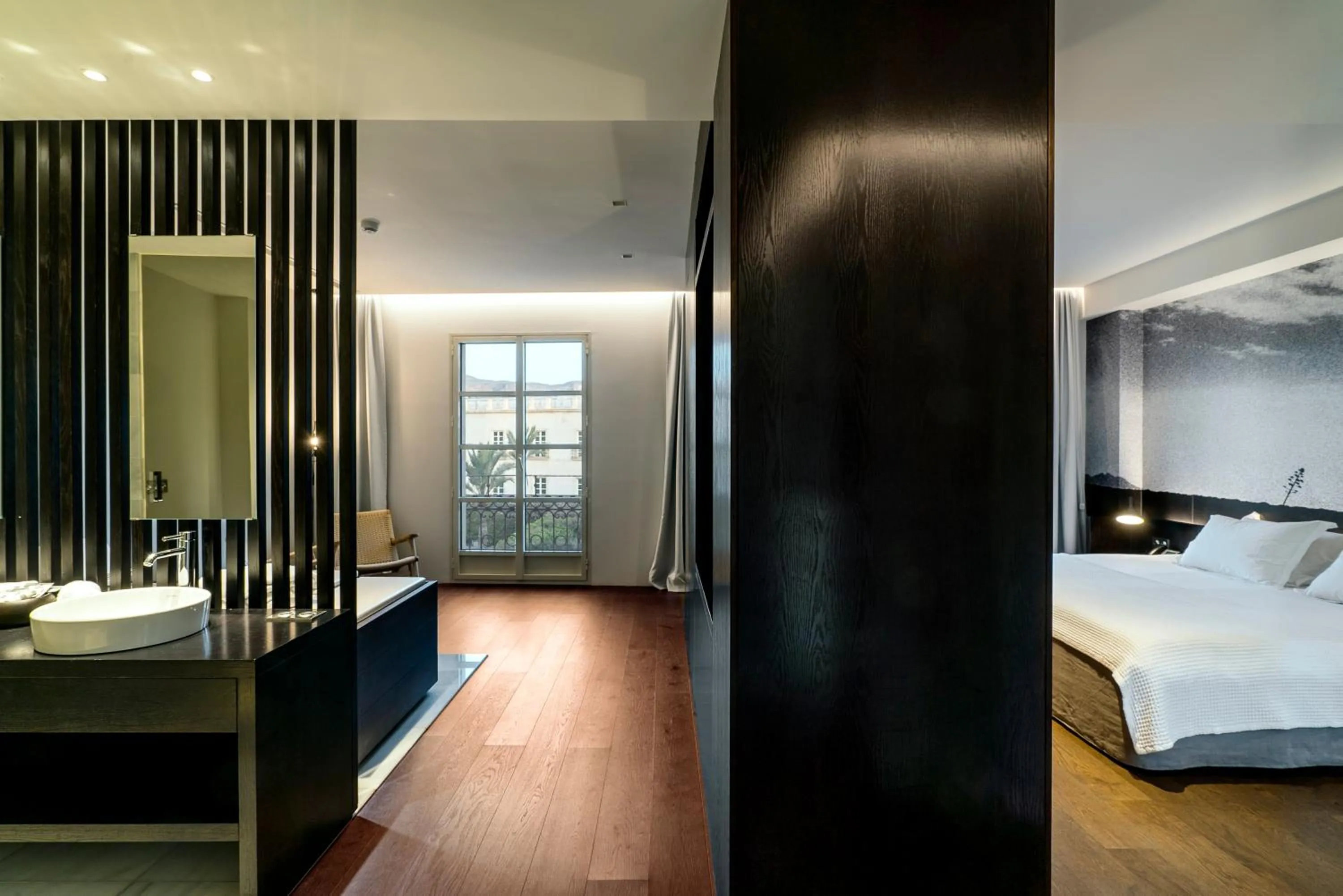 Photo of the whole room, Bed in Aire Hotel & Ancient Baths