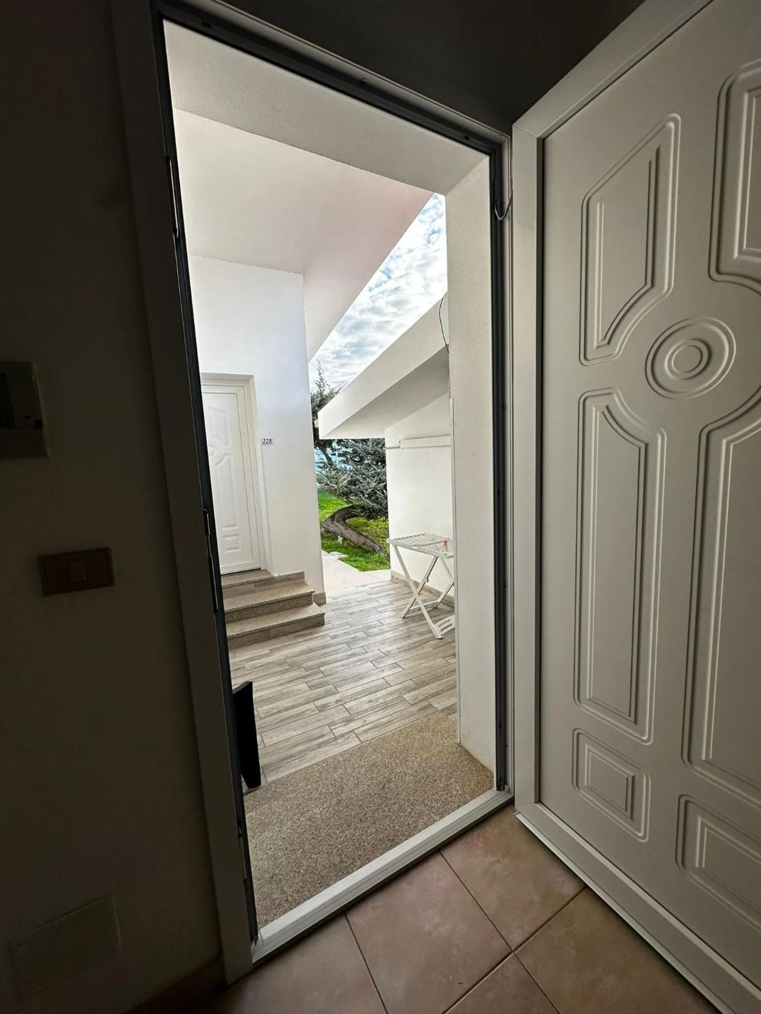 Patio in Hotel Montiruju