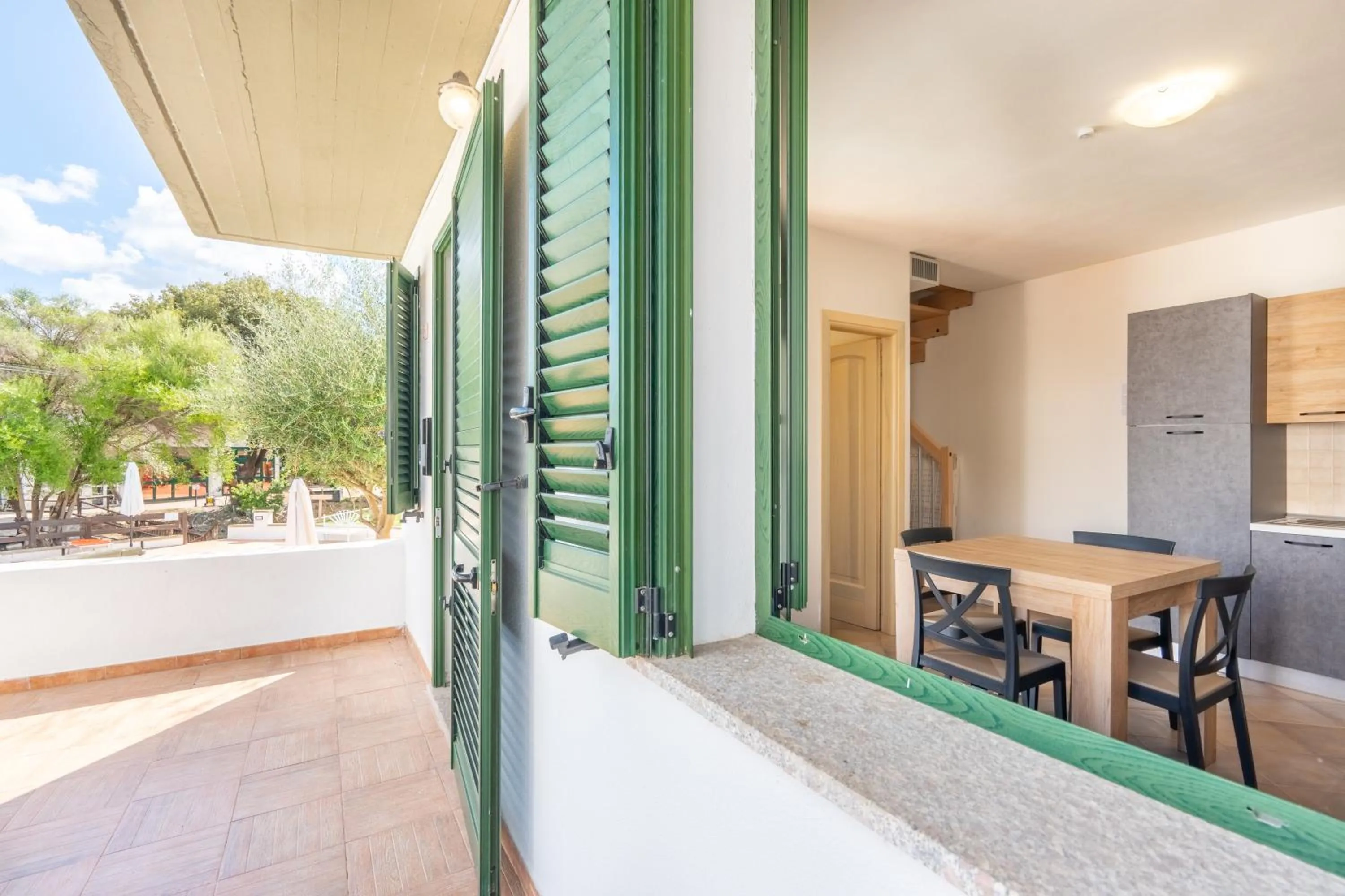 Patio in Hotel Montiruju