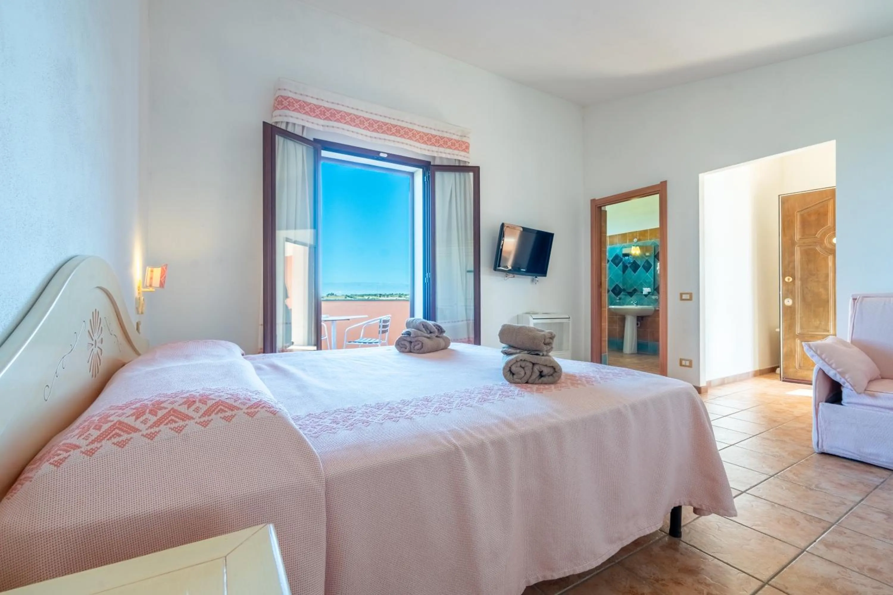 Bed in Hotel Montiruju