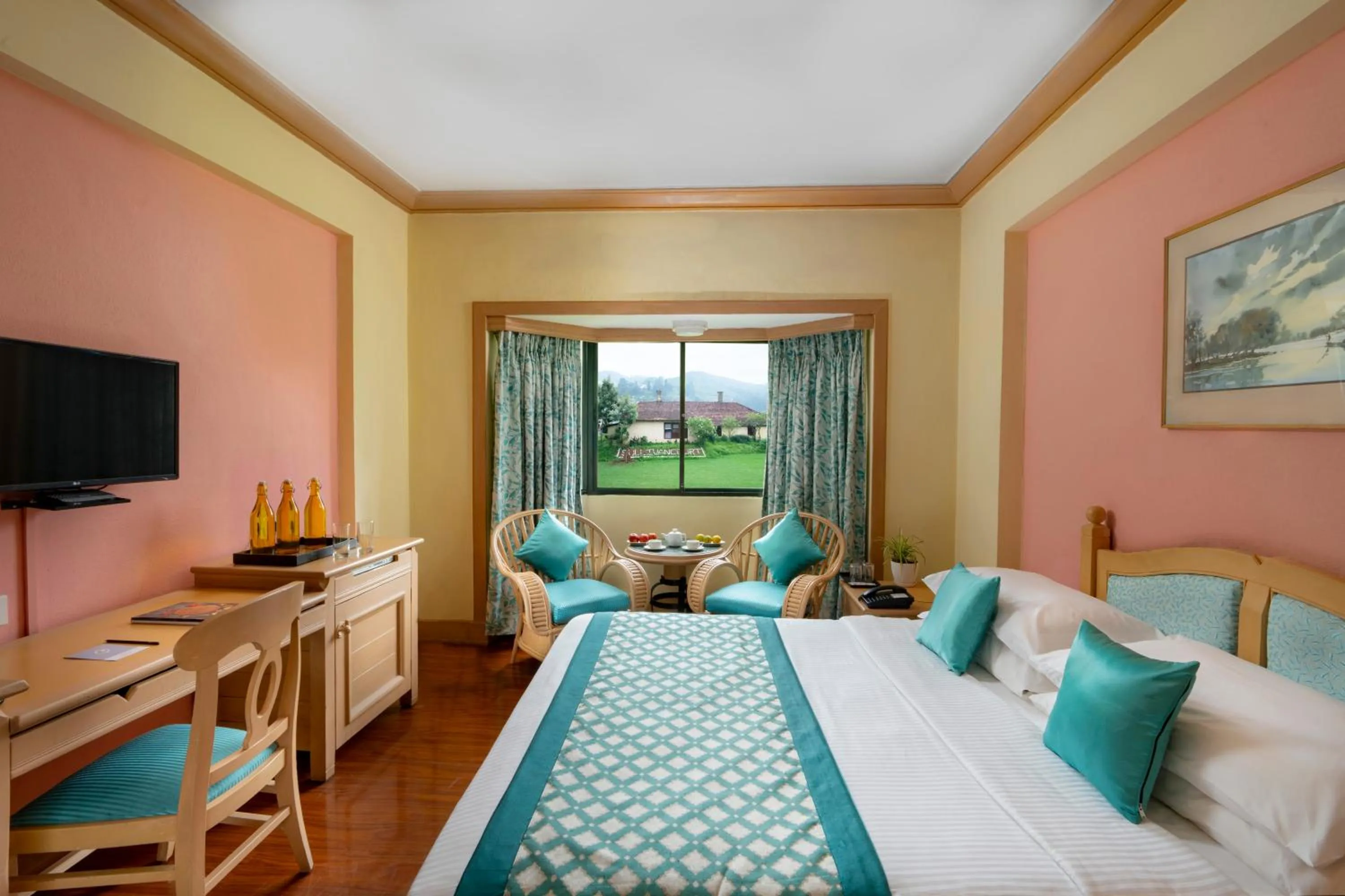 Bedroom, Bed in Fortune Resort Sullivan Court, Ooty - Member ITC Hotels' Group