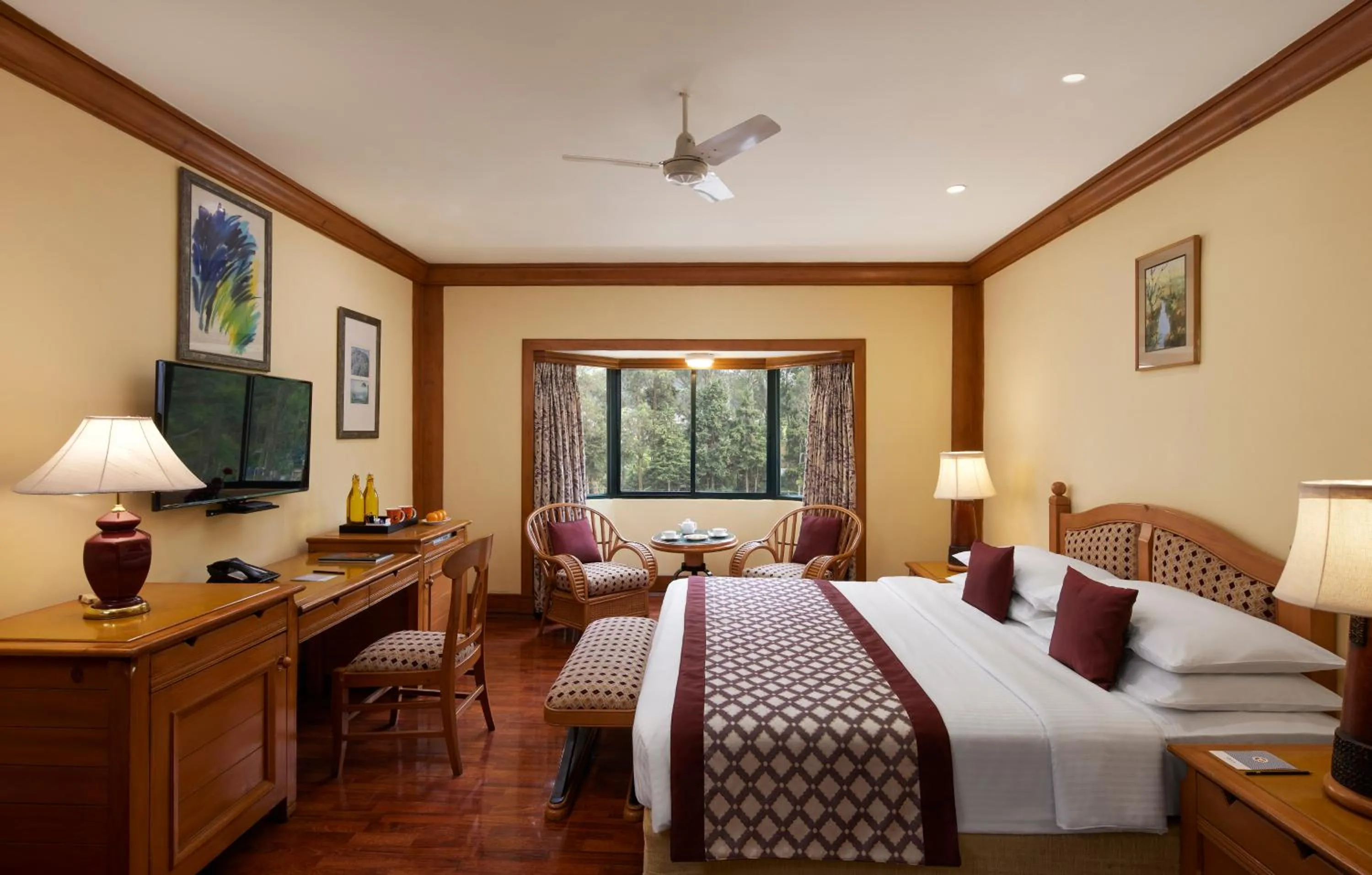 Bedroom, Bed in Fortune Resort Sullivan Court, Ooty - Member ITC Hotels' Group
