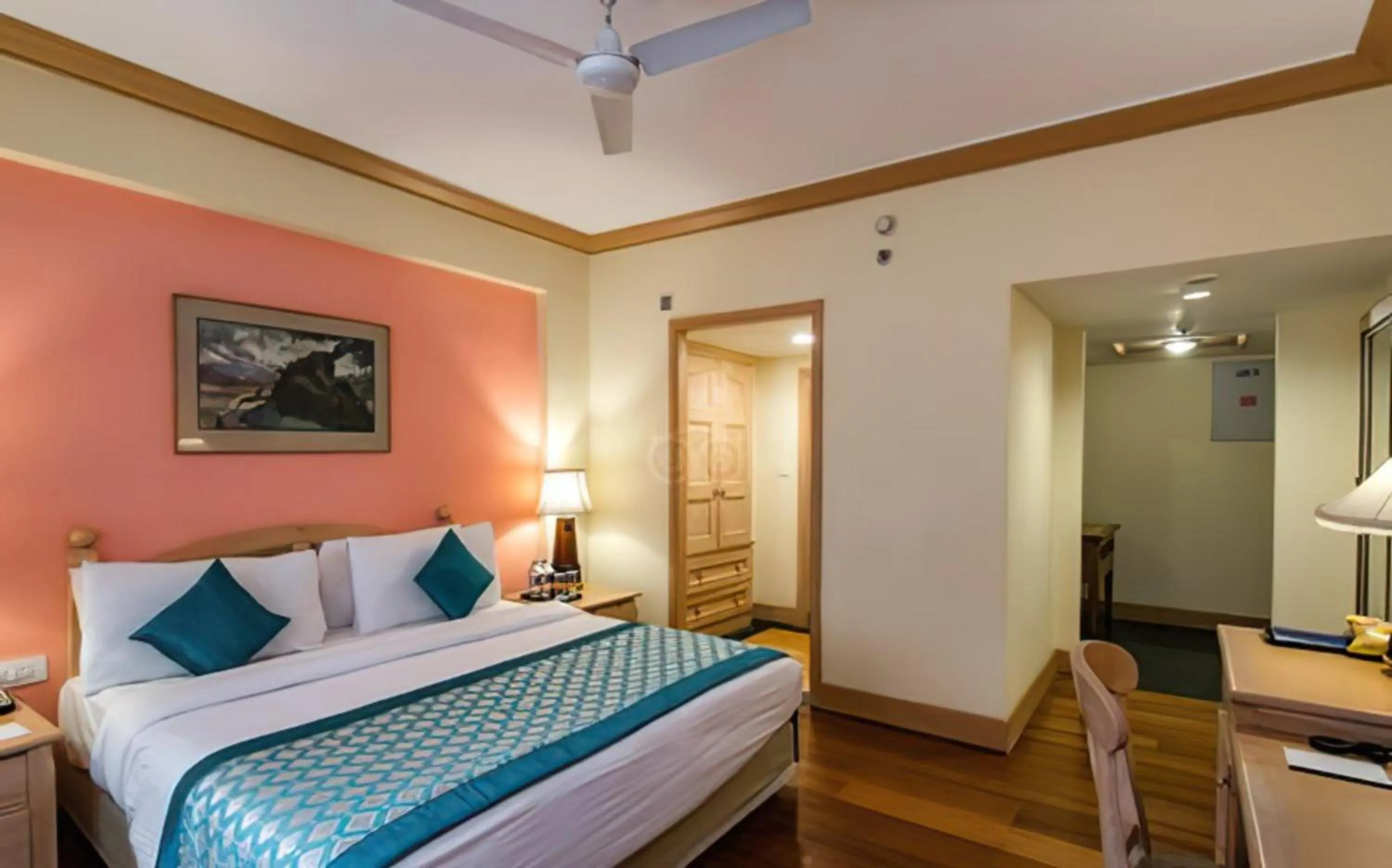 Bedroom, Bed in Fortune Resort Sullivan Court, Ooty - Member ITC Hotels' Group