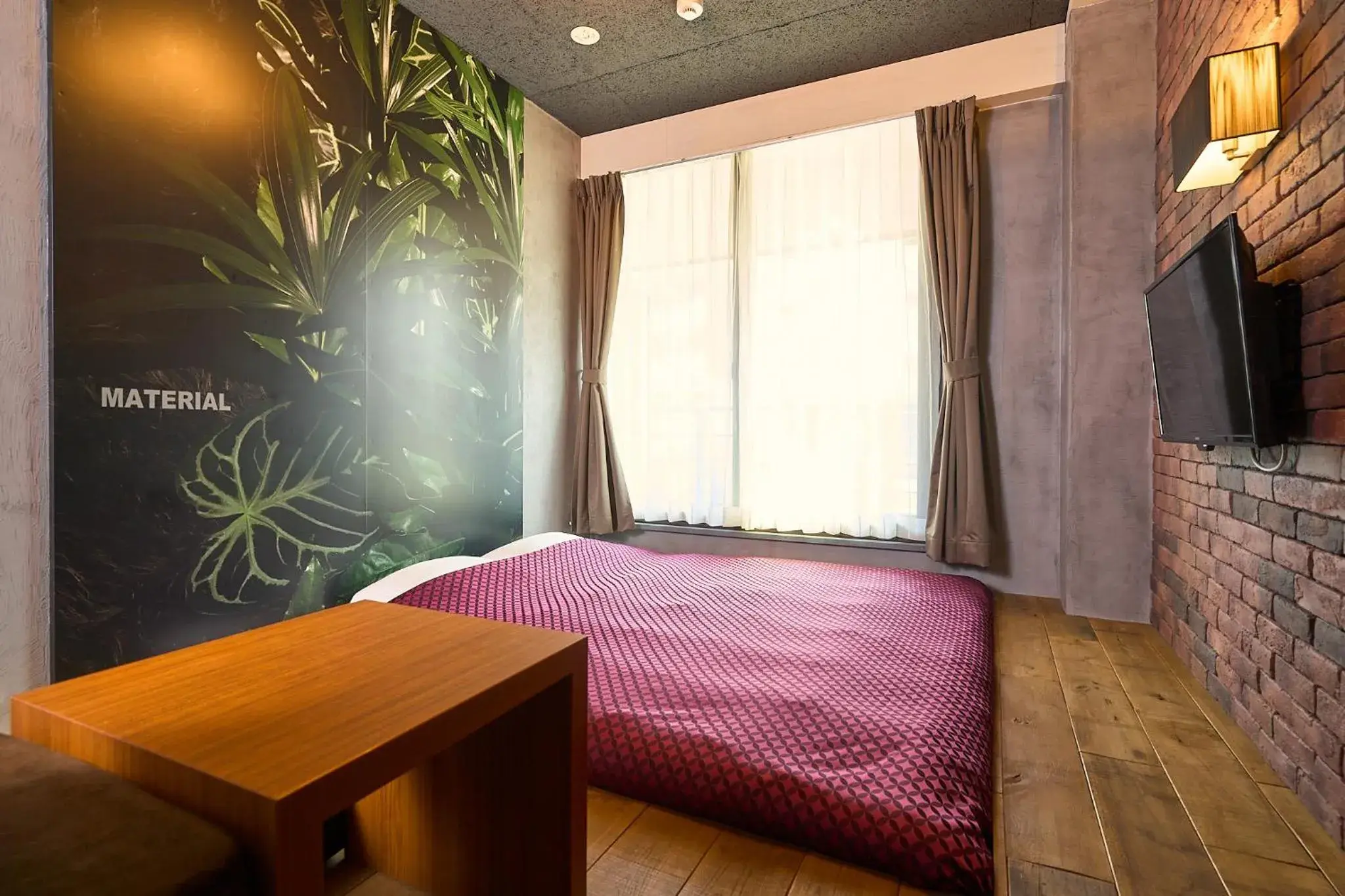 Double Room with Balcony in Material Double Room with Balcony in Material