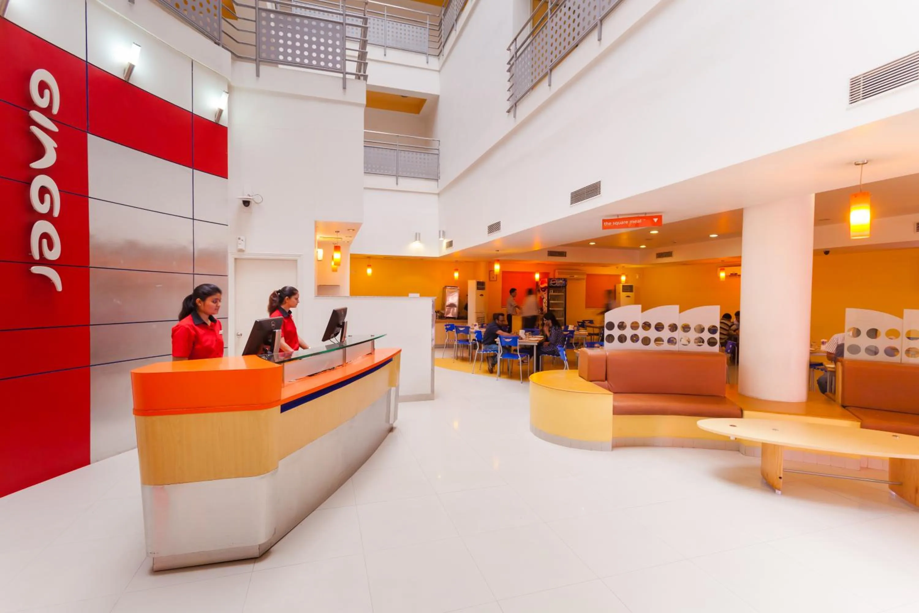 Lobby or reception in Ginger Vadodara