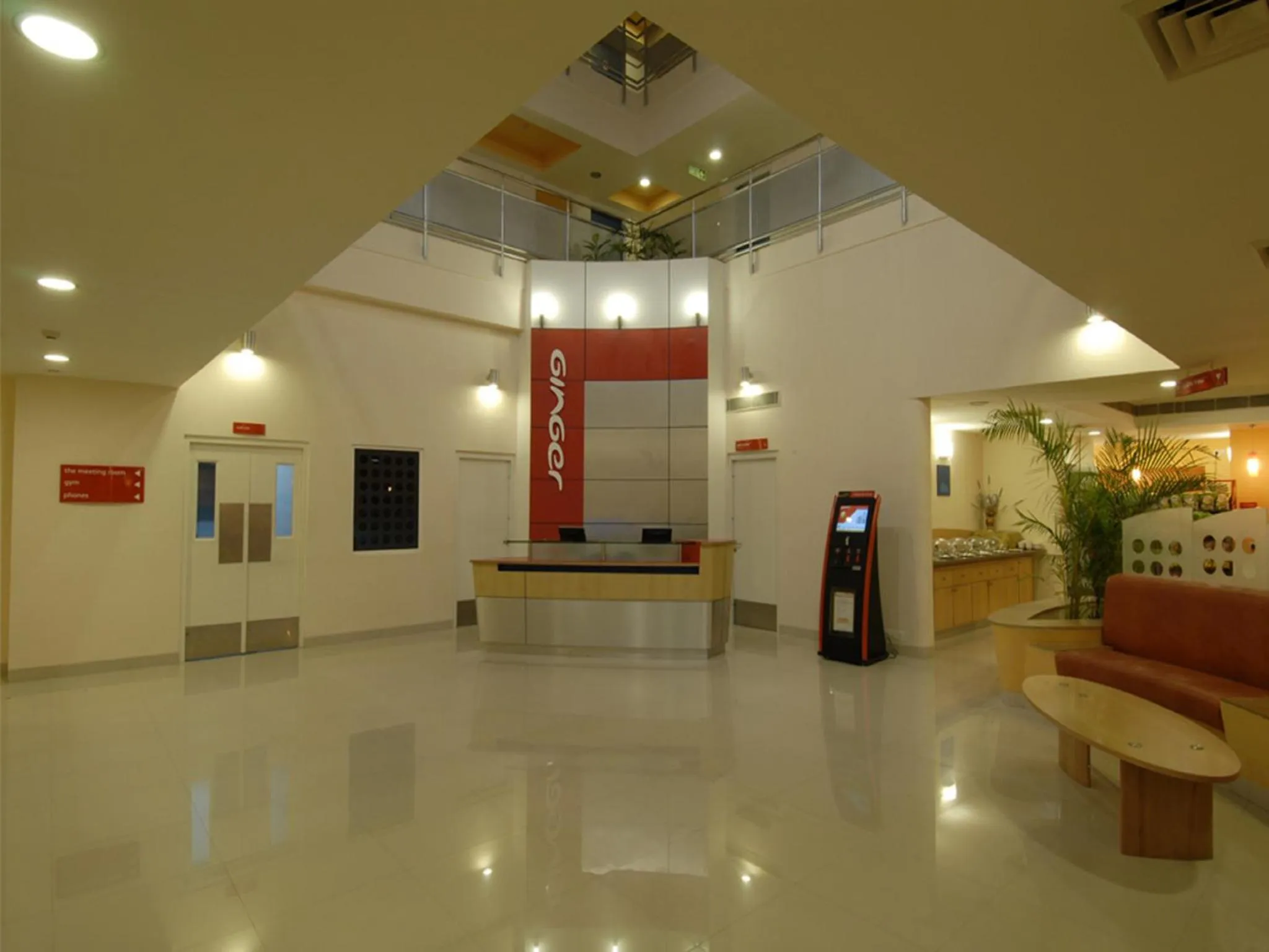 Lobby or reception in Ginger Pondicherry