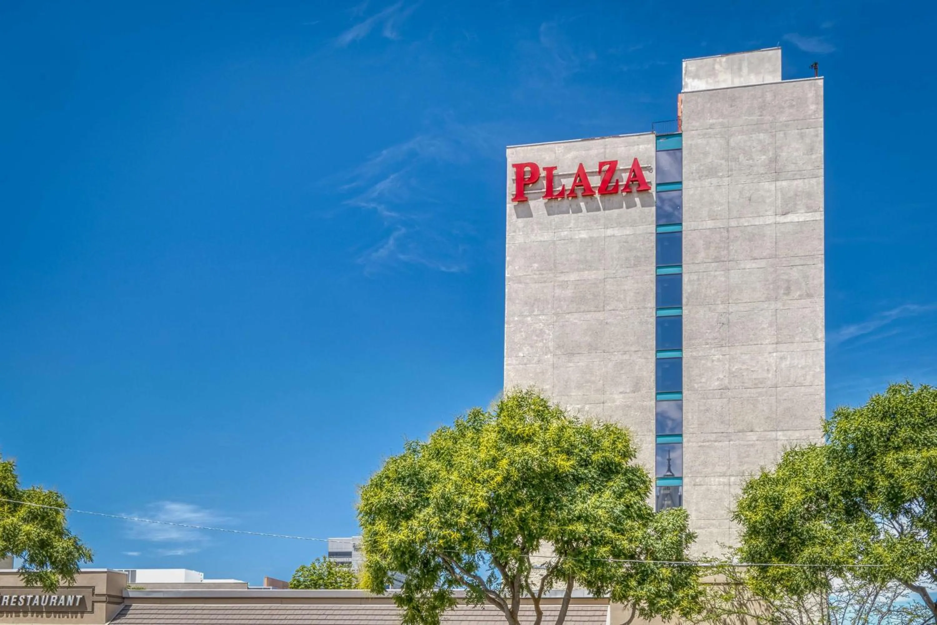 Property building in Salt Lake Plaza Hotel SureStay Collection by Best Western