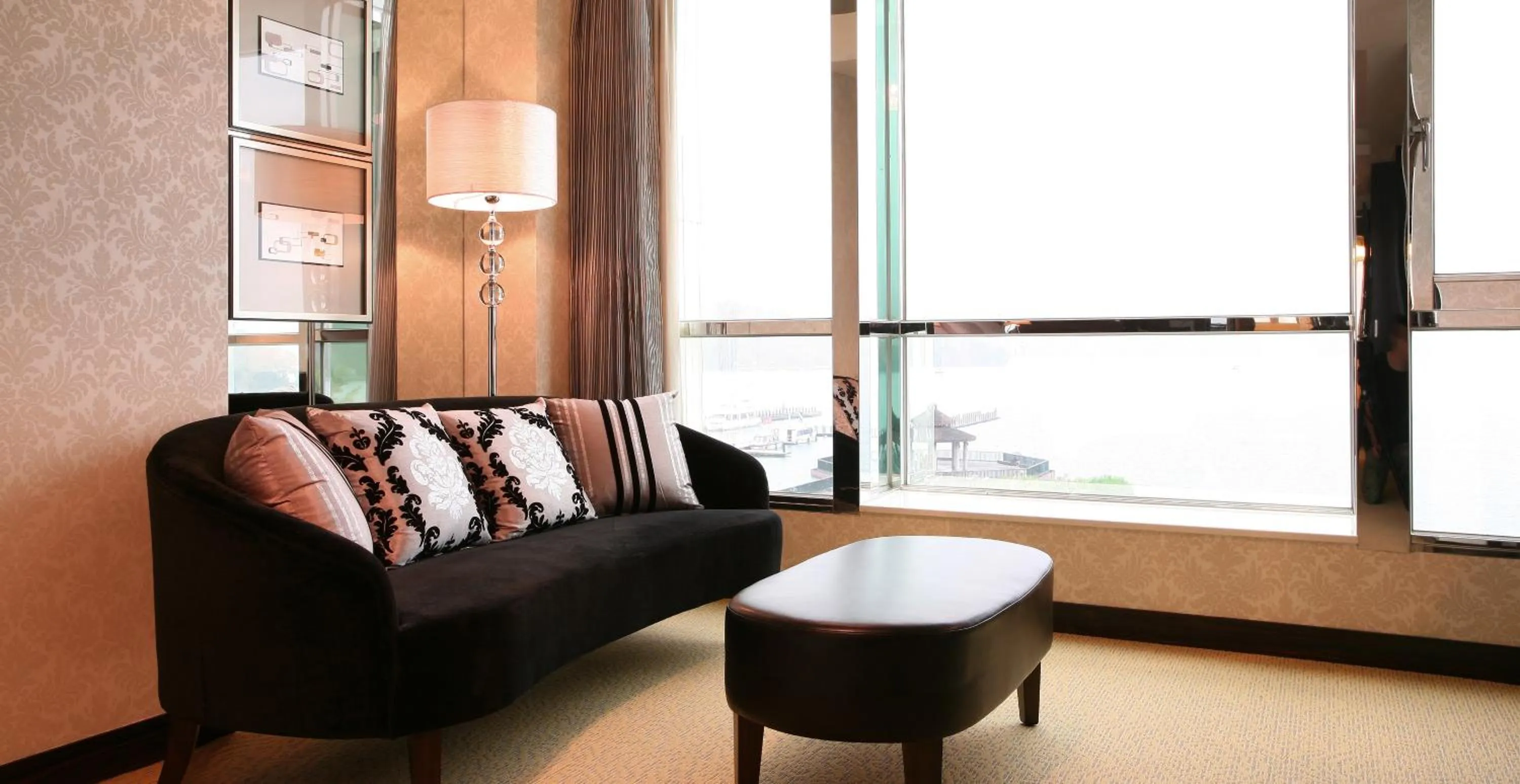 Living room in The Crystal Resort Sun Moon Lake