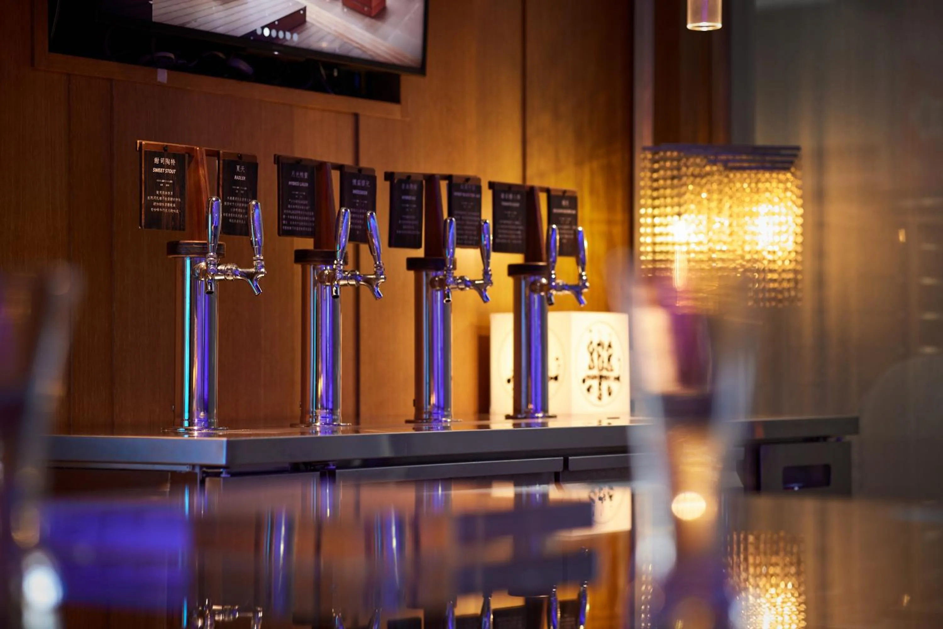 Lounge or bar in The Crystal Resort Sun Moon Lake