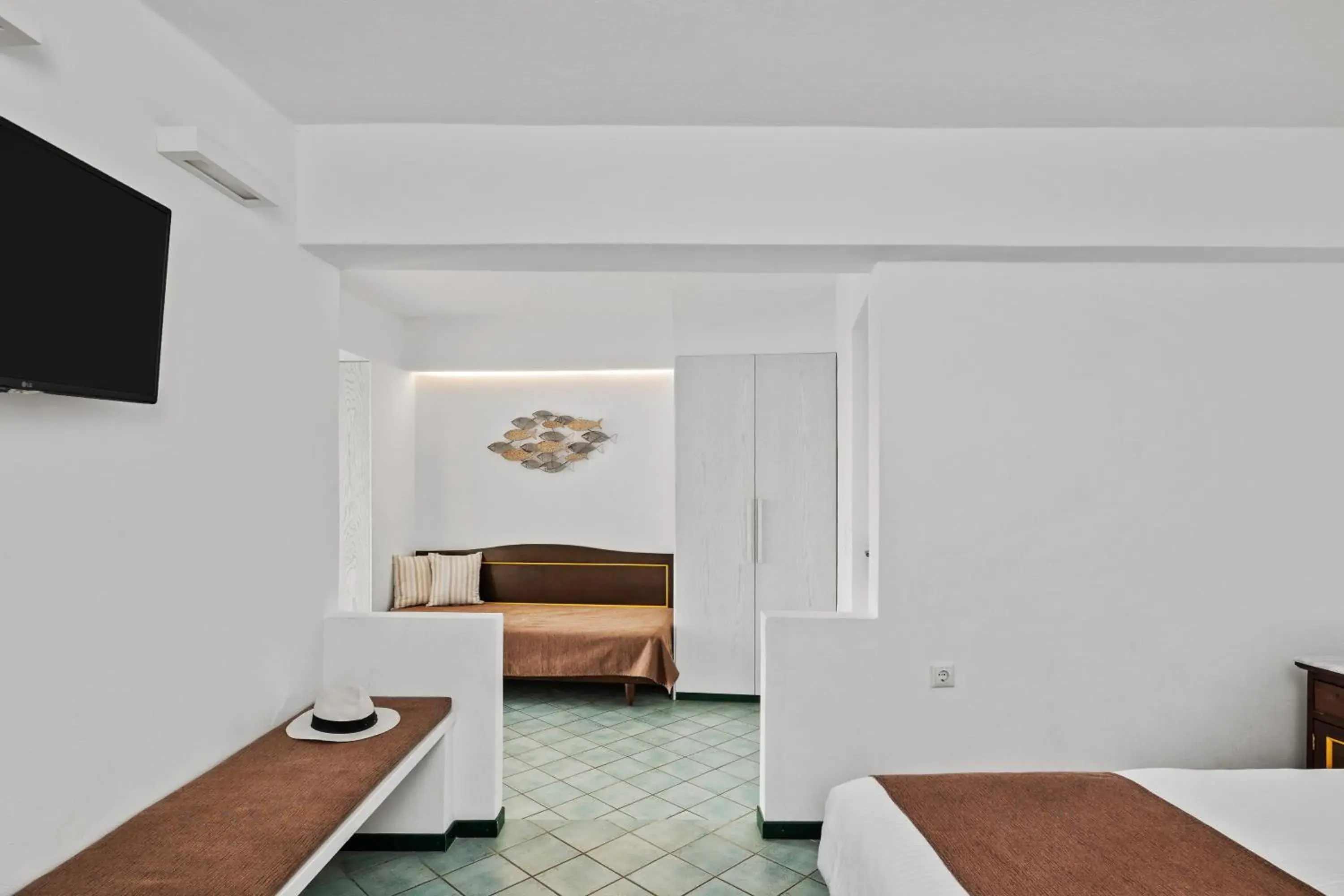 Triple Room with Sea View in Erofili Beach Hotel Triple Room with Sea View in Erofili Beach Hotel