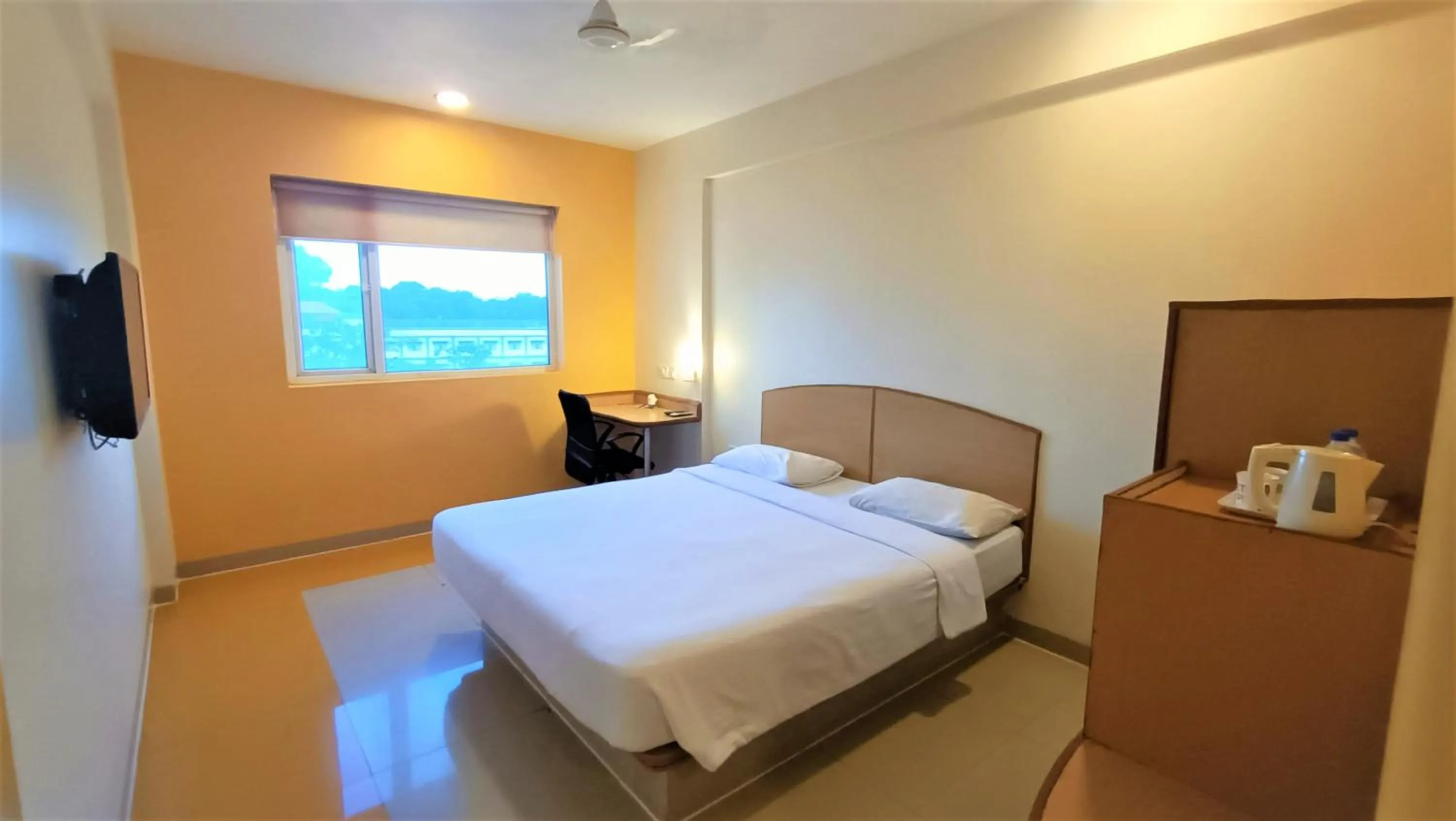 View (from property/room), Bed in Ginger Agartala