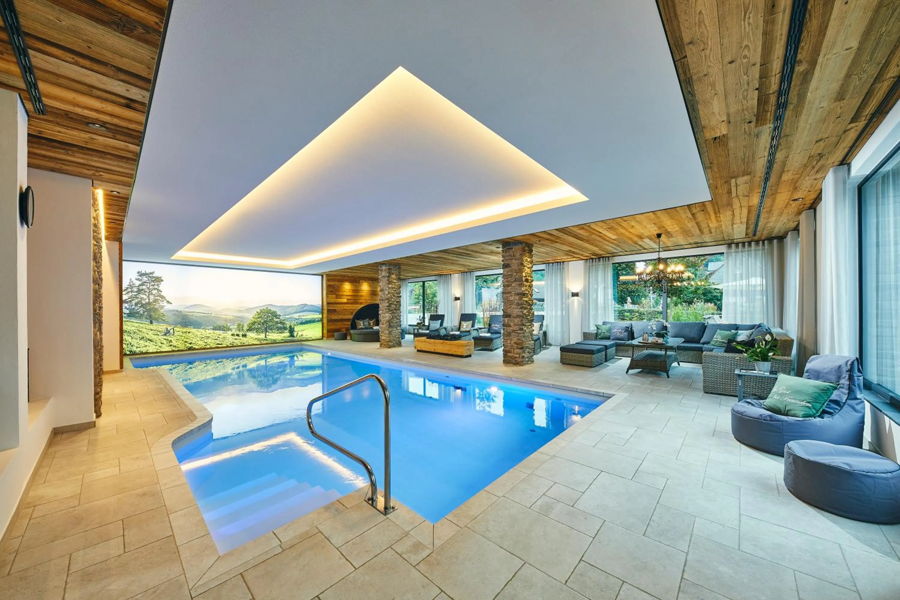 Swimming pool in Landhotel Voss im TalVital