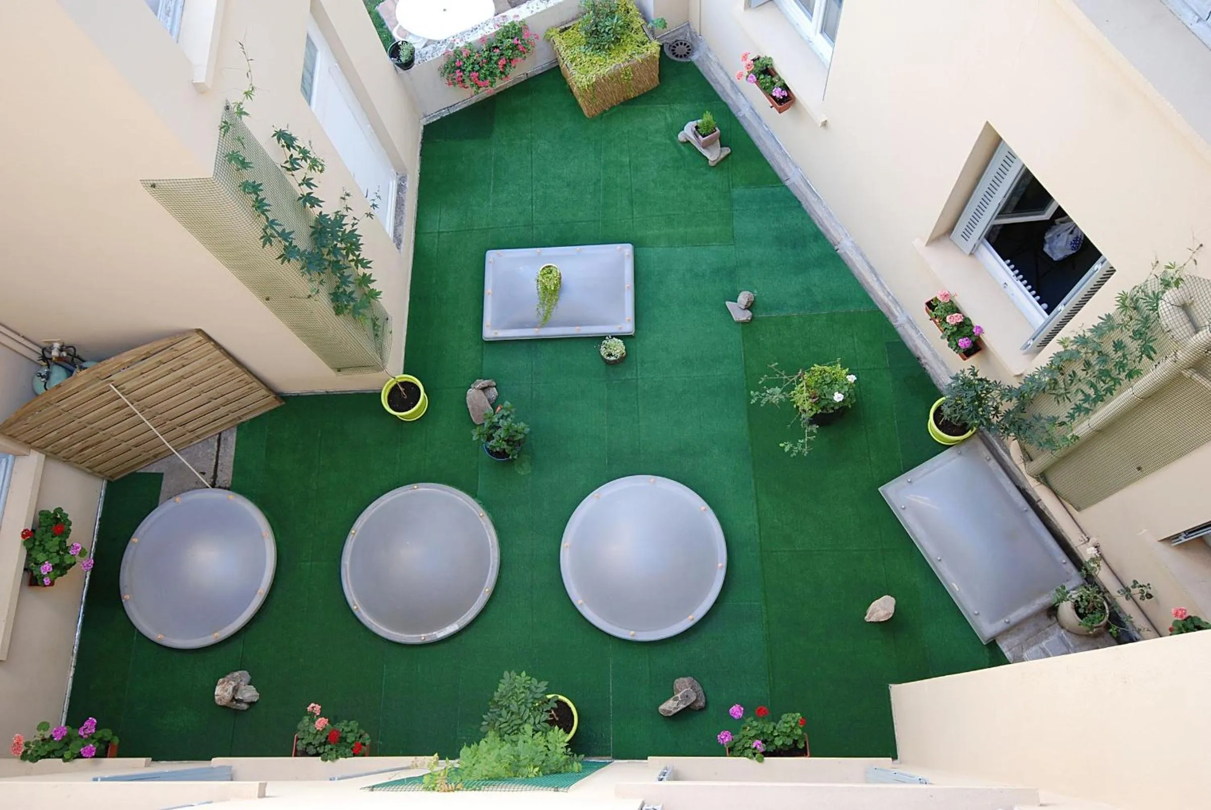 View (from property/room) in Logis Hôtel Restaurant de France