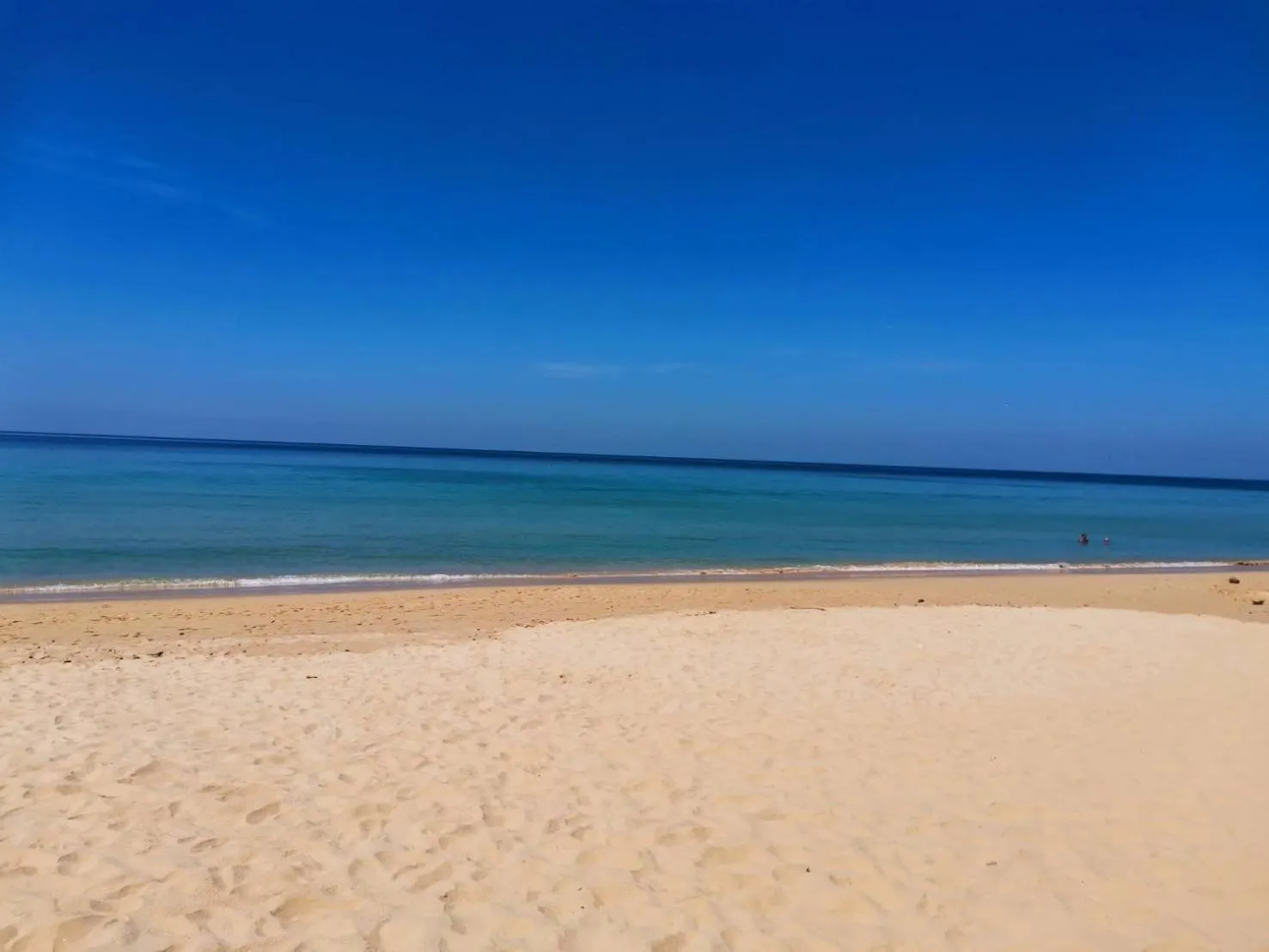 Beach in Aromdee at Naithon Beach