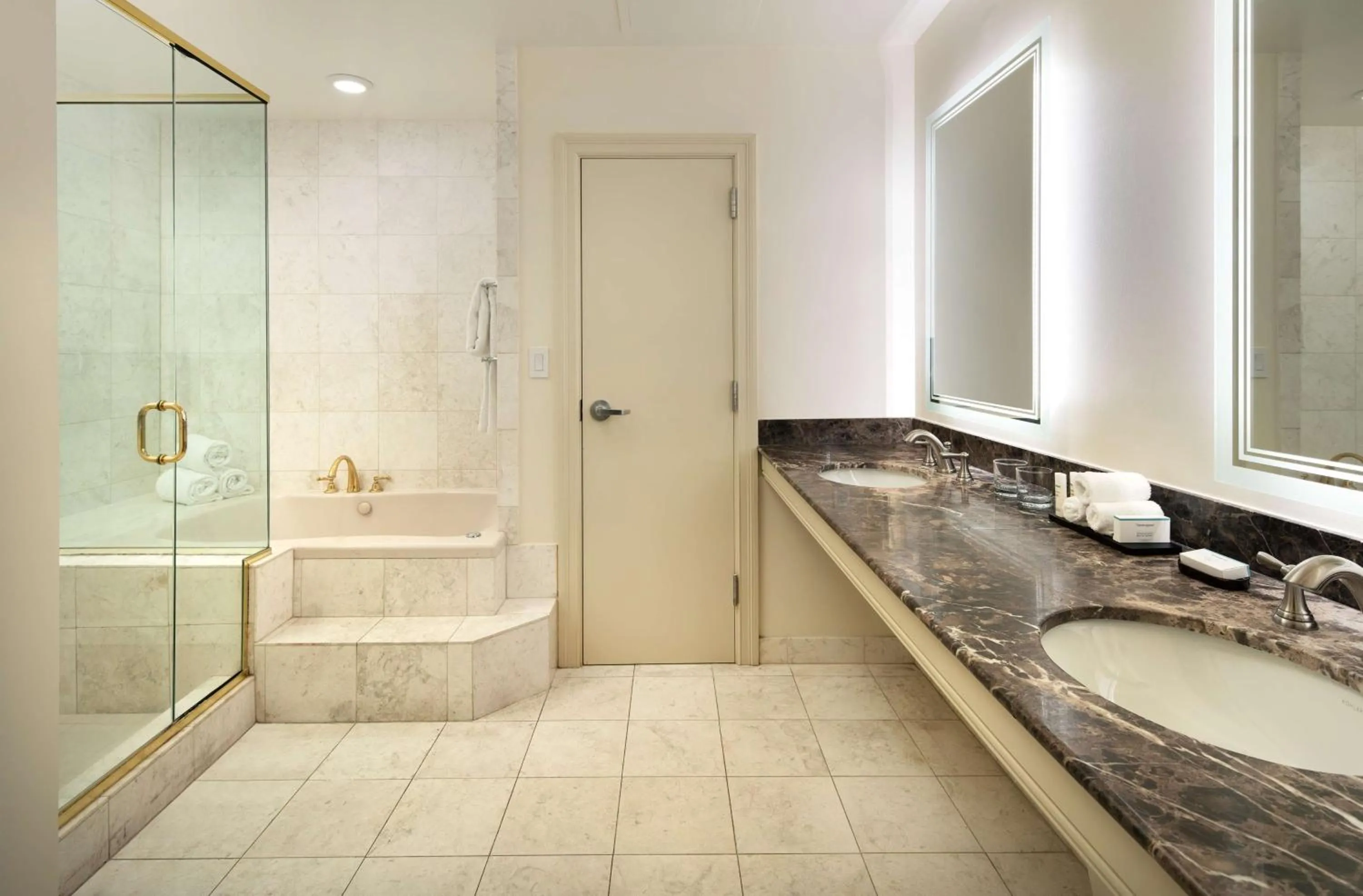 Bathroom in Embassy Suites by Hilton New Orleans Convention Center