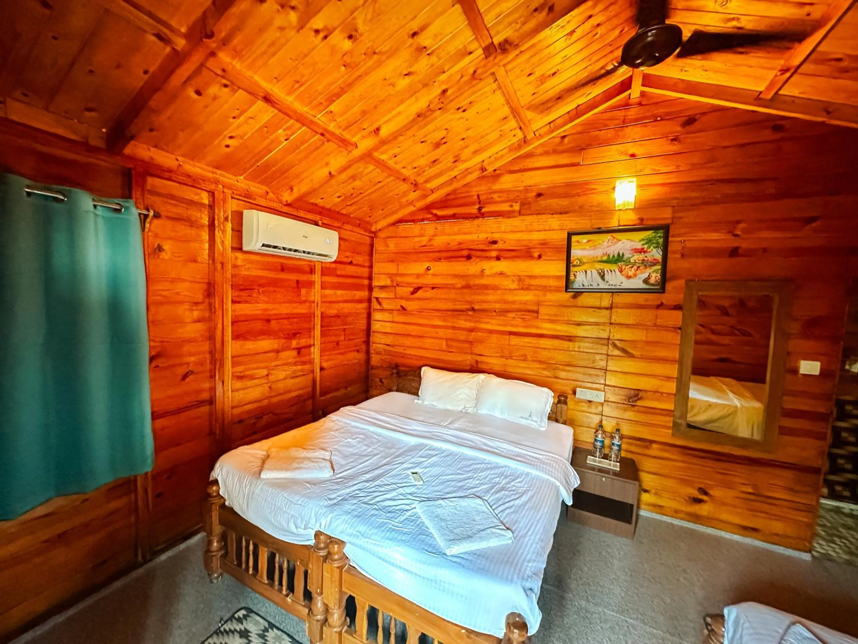 Bed in O3 Beach Resort