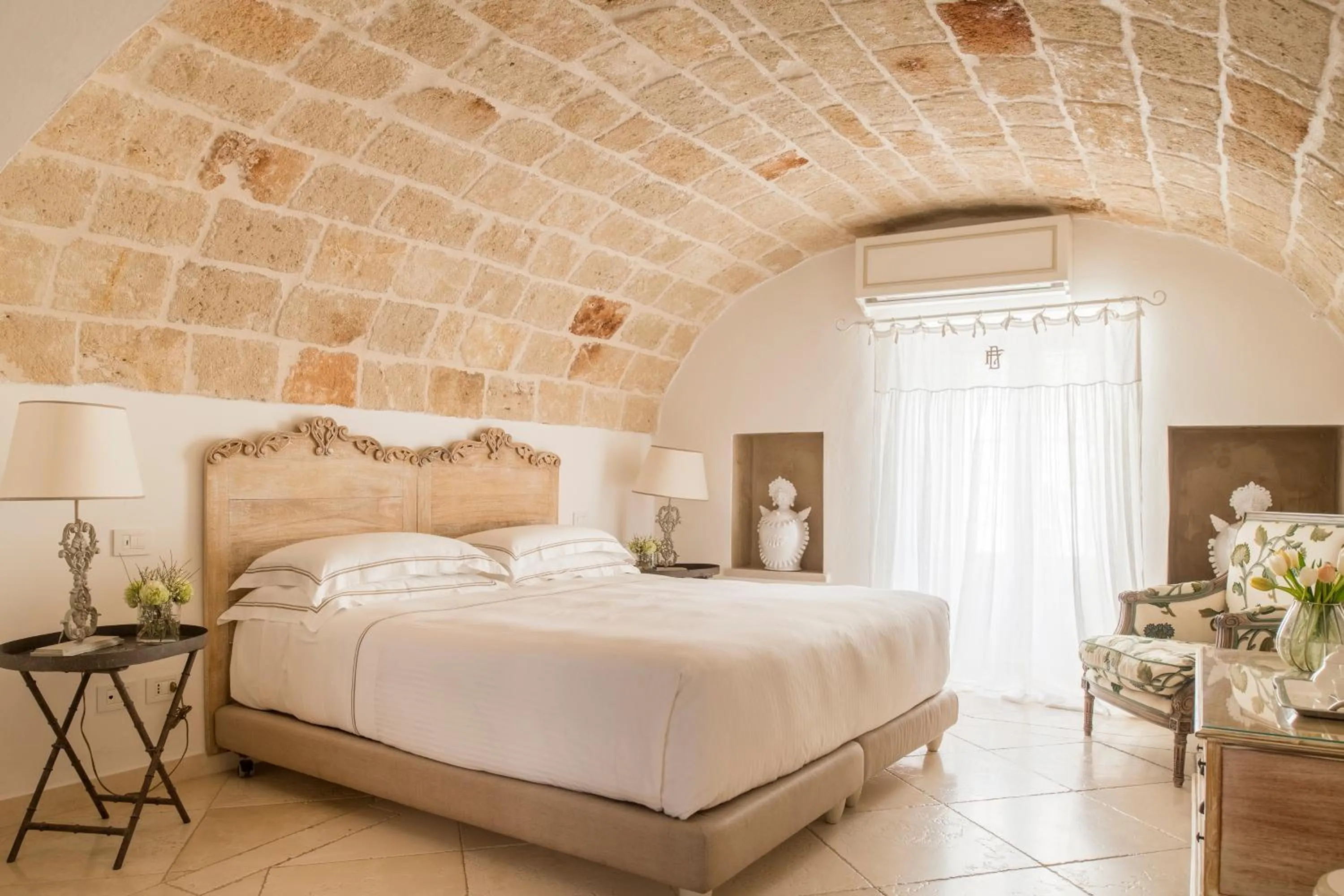 Bed in Hotel Don Ferrante