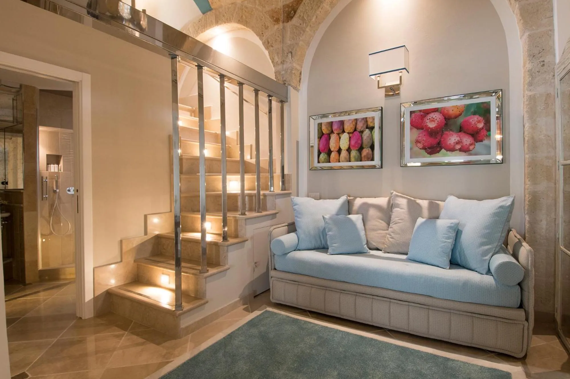 Decorative detail in Hotel Don Ferrante