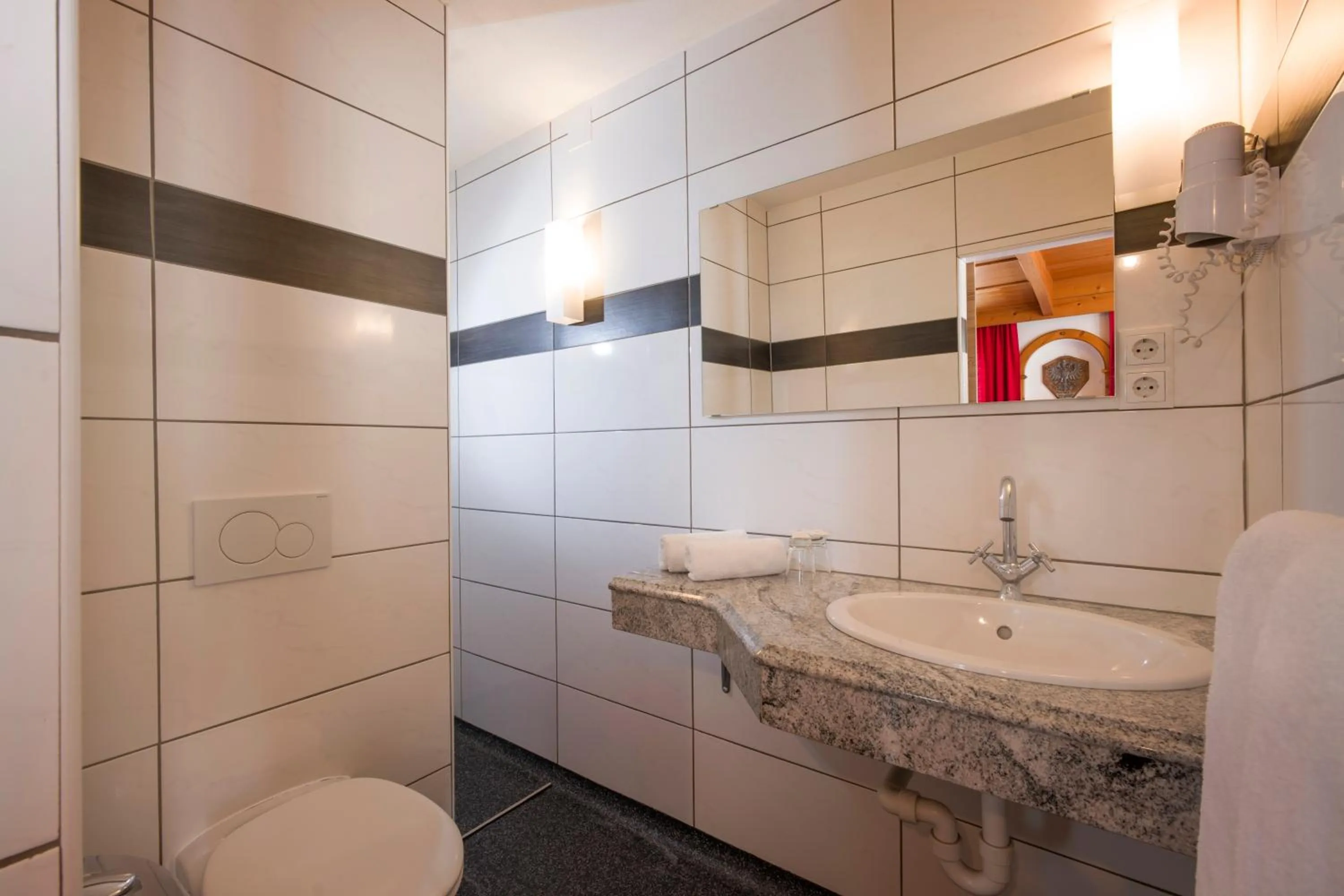 Bathroom in Gasthof Zellerstuben