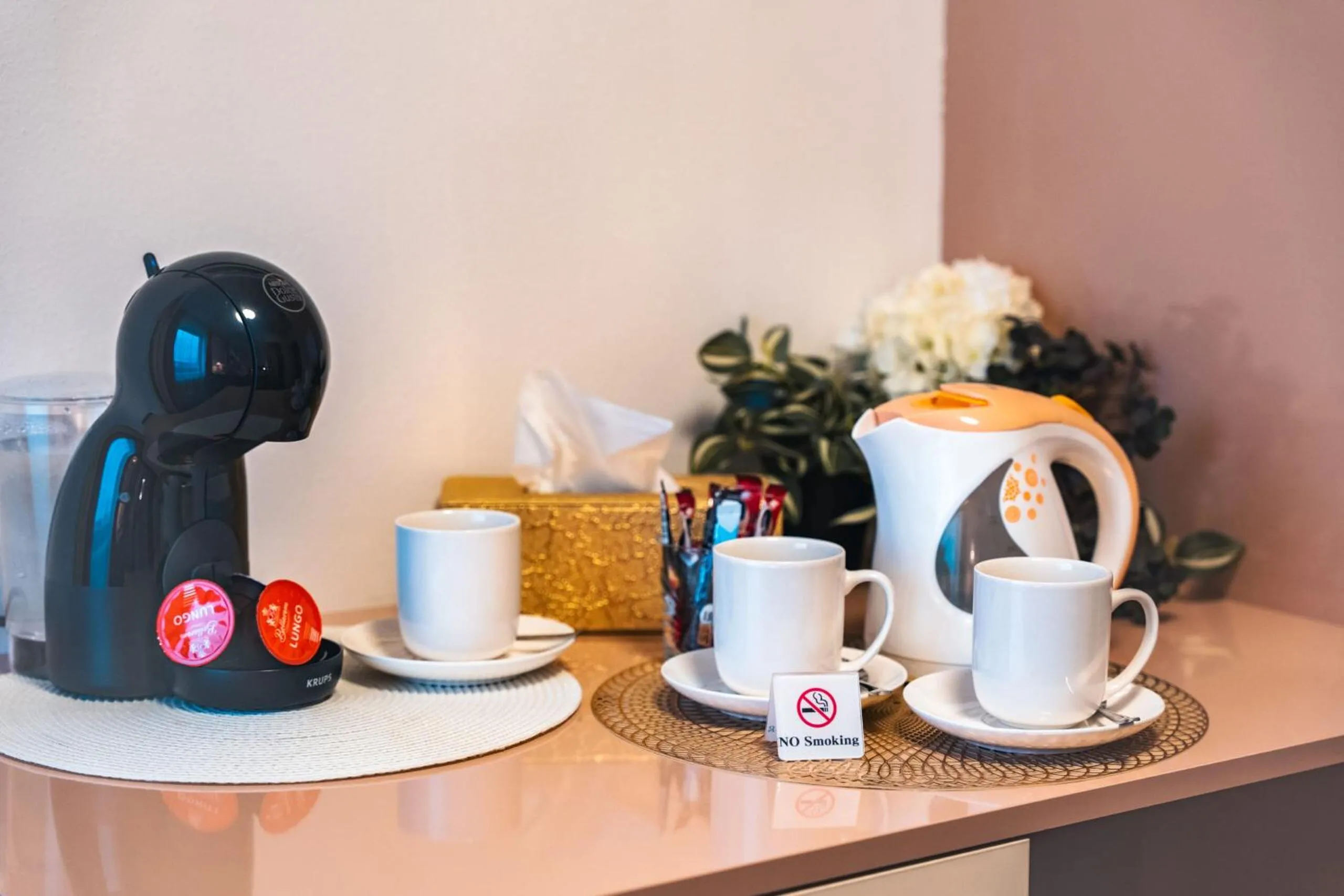 Coffee/tea facilities in Hotel Grand