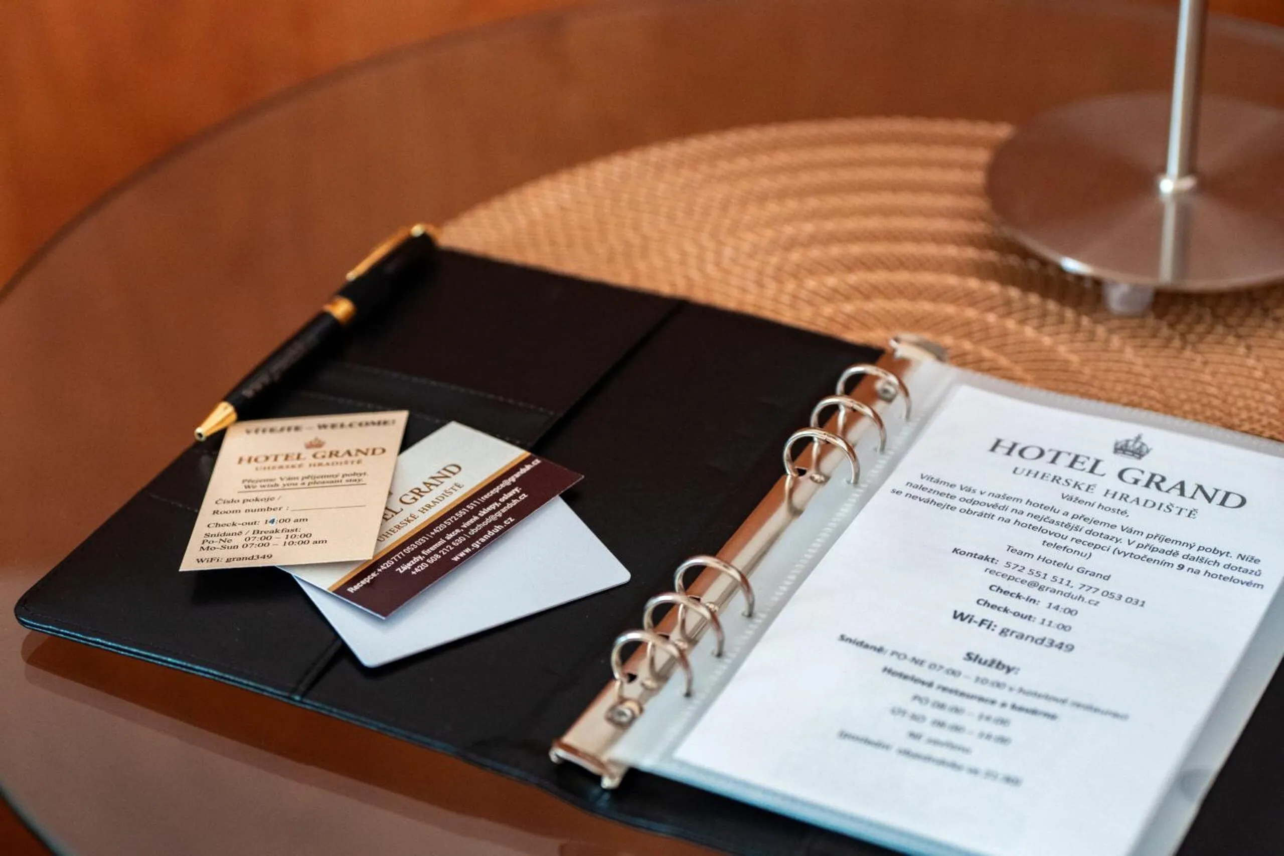 Seating area in Hotel Grand