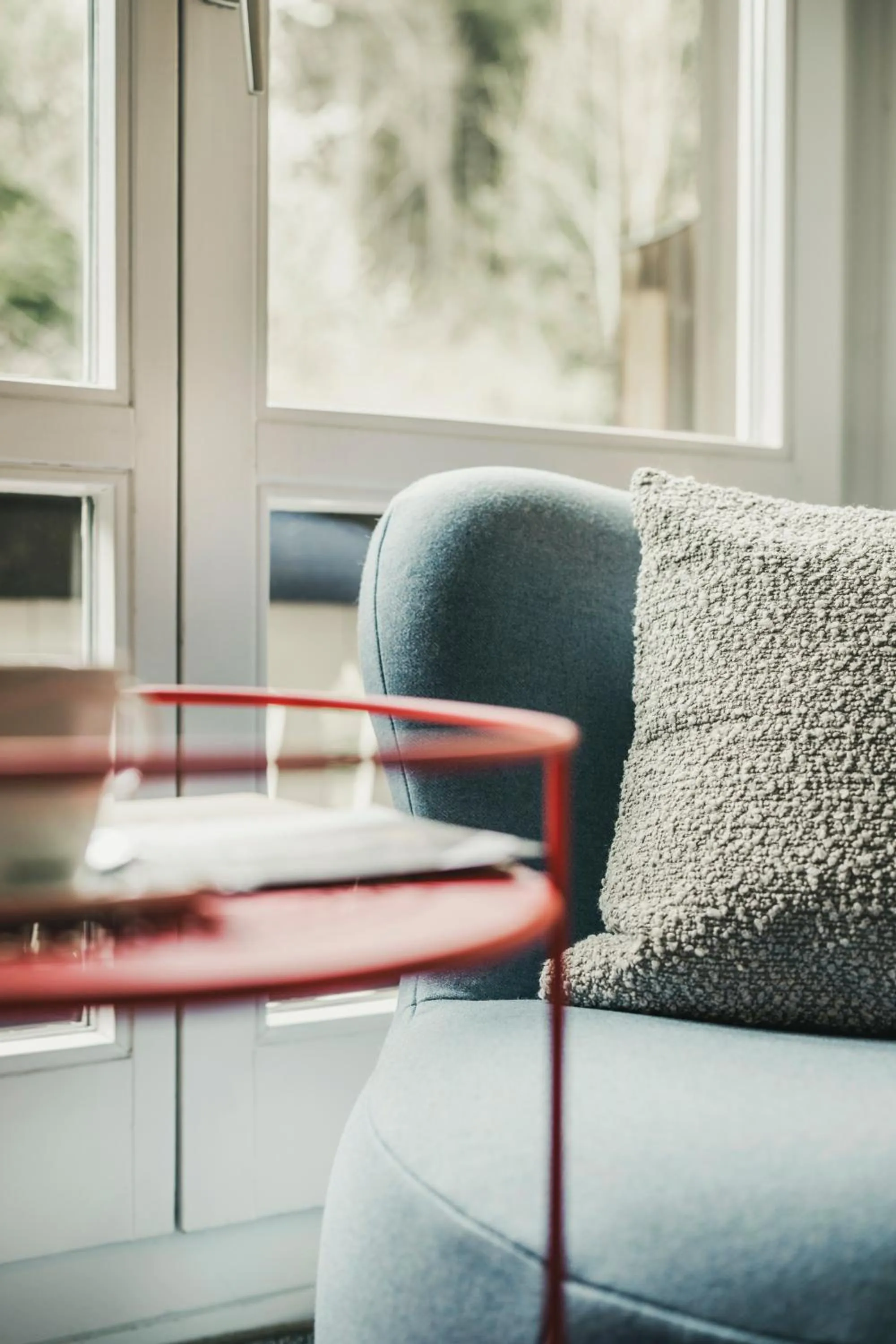 Seating area in Fritz Lauterbad