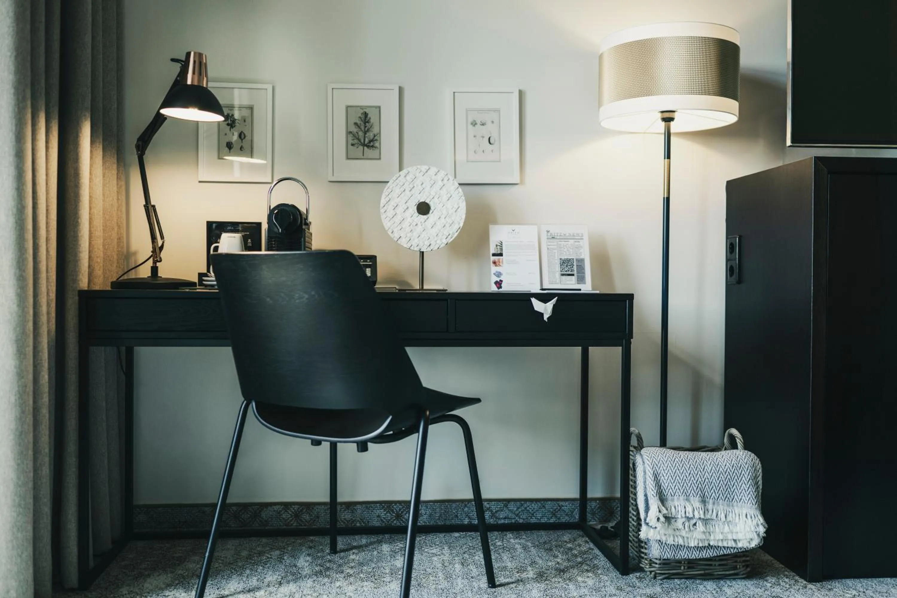 Seating area in Fritz Lauterbad