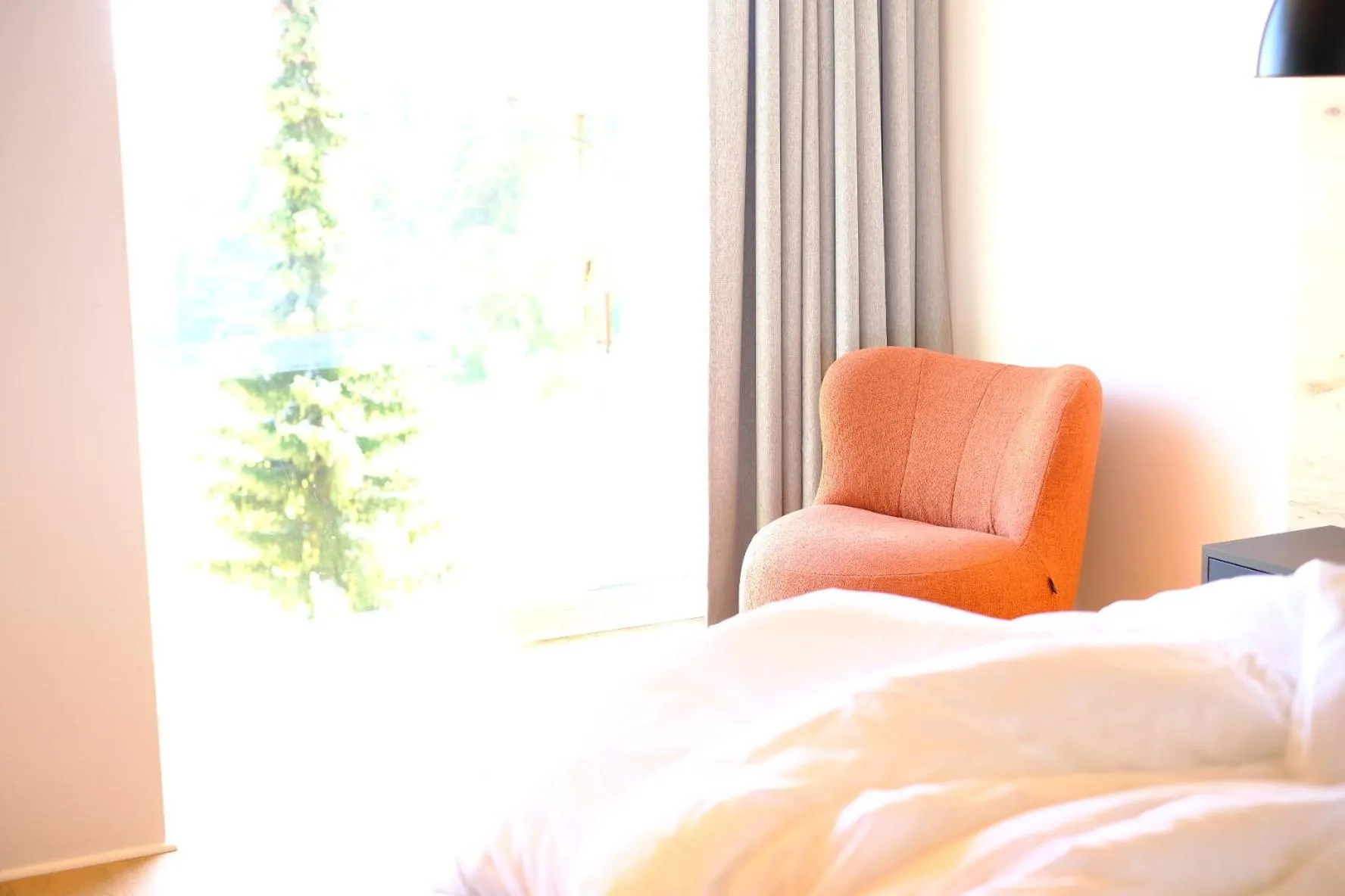 Living room, Bed in Fritz Lauterbad