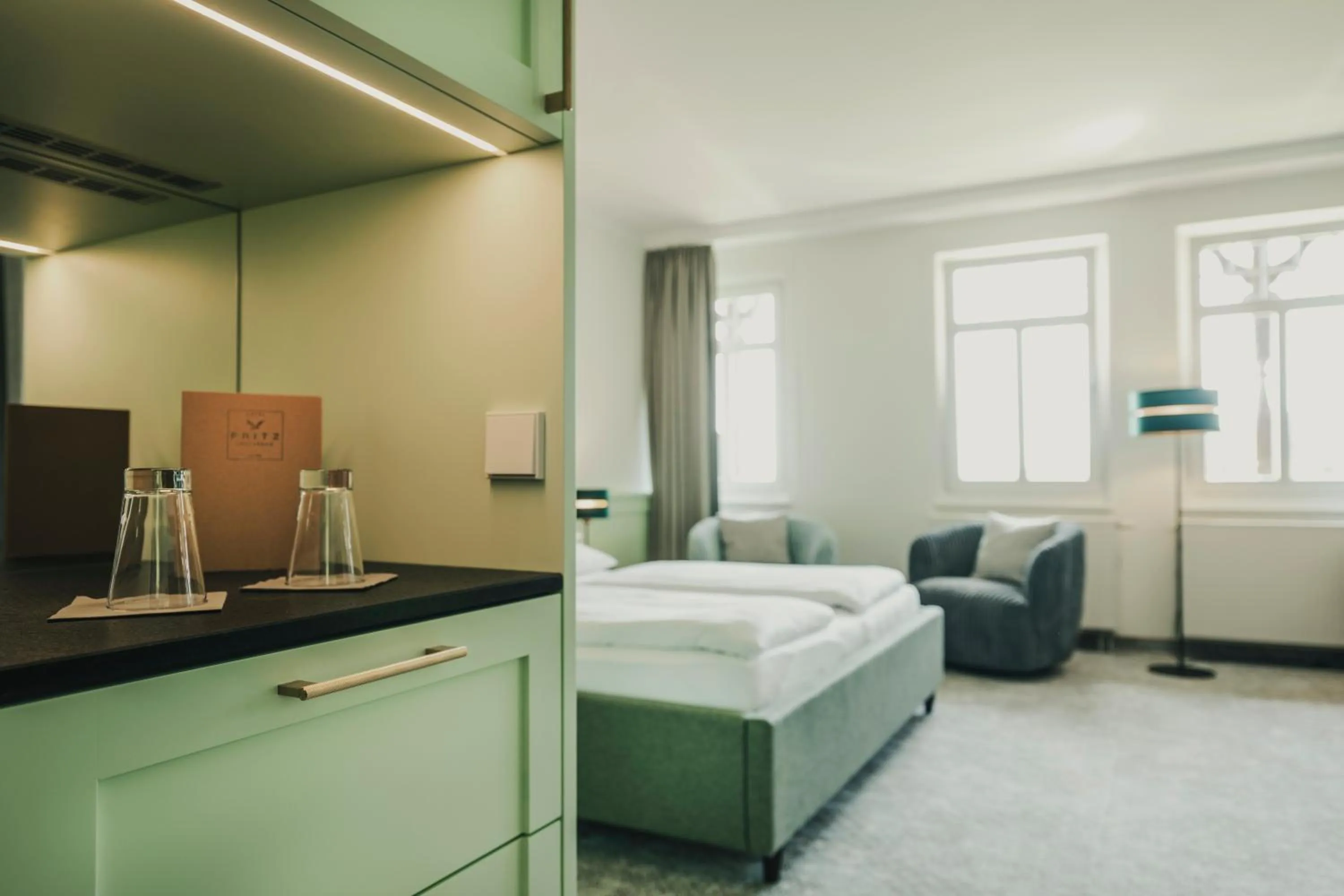 Bed in Fritz Lauterbad