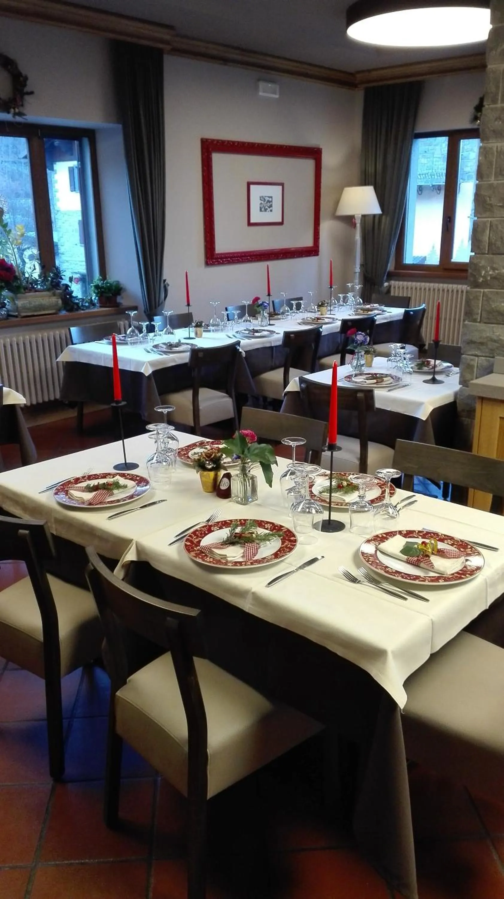 Dining area in Hotel Bristol