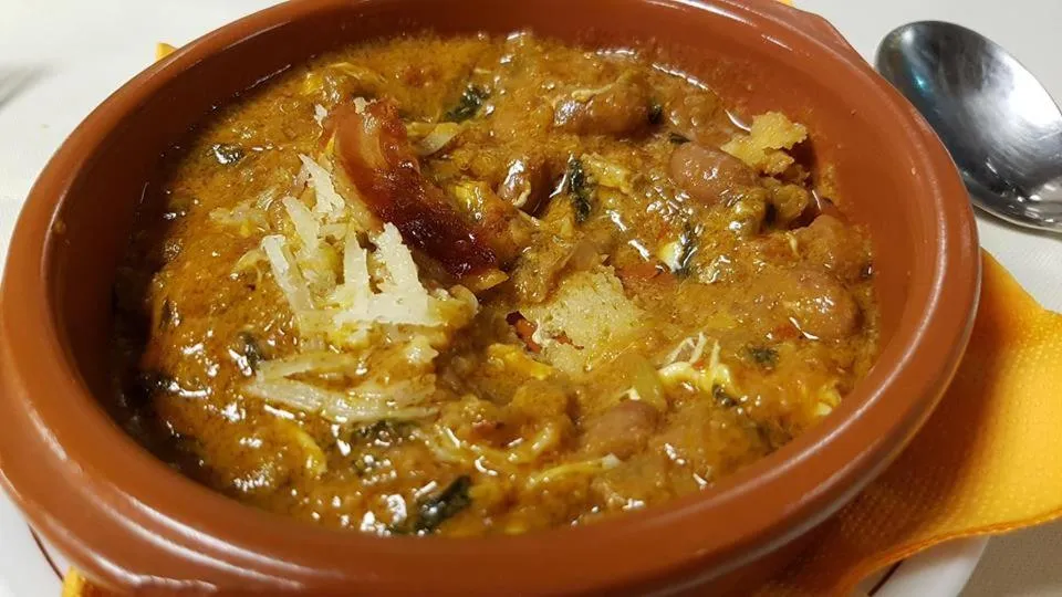 Food close-up in Hotel Bristol