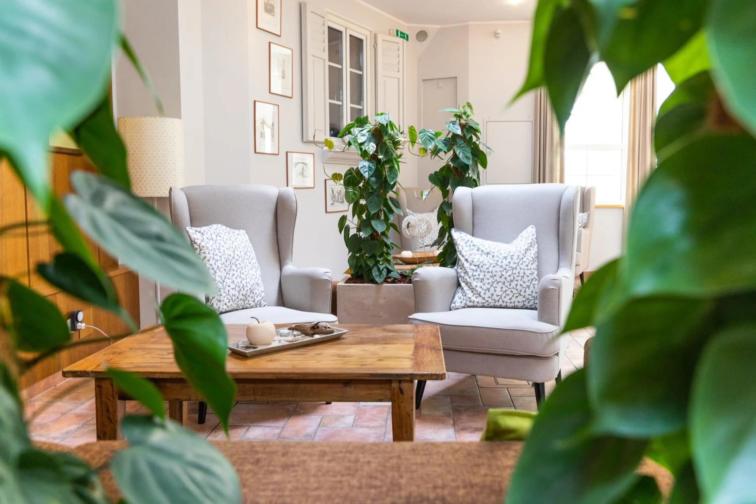 Lobby or reception in Hotel Försterhof lebe pur, genieße den Tag