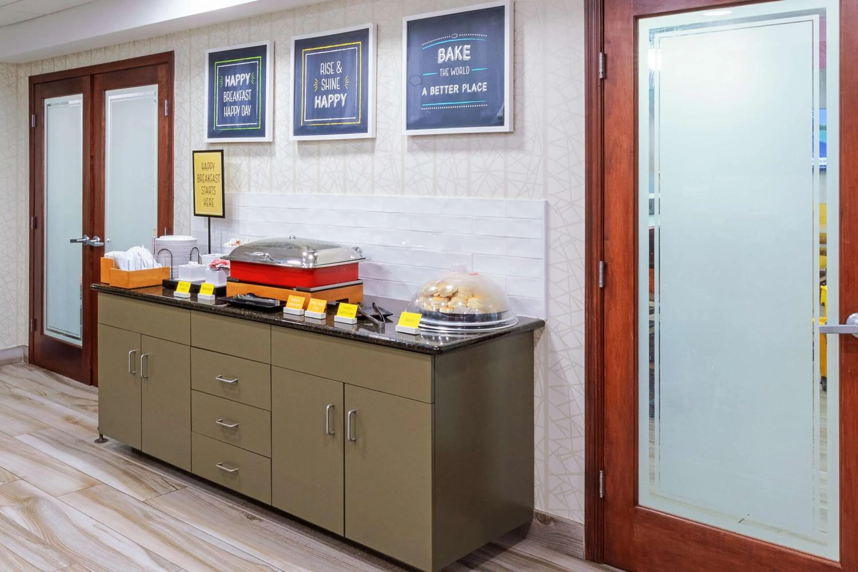 Breakfast in Hampton Inn Miami, Oklahoma