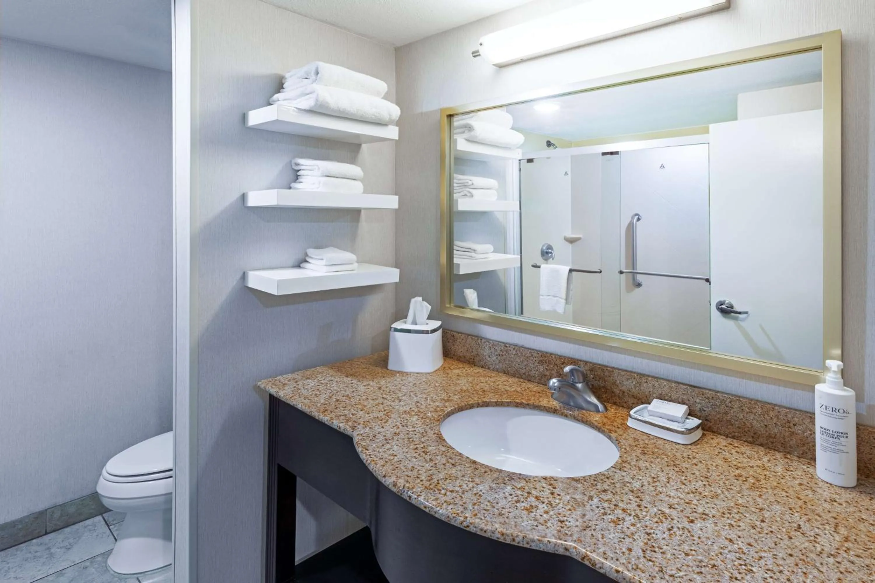 Bathroom in Hampton Inn Miami, Oklahoma