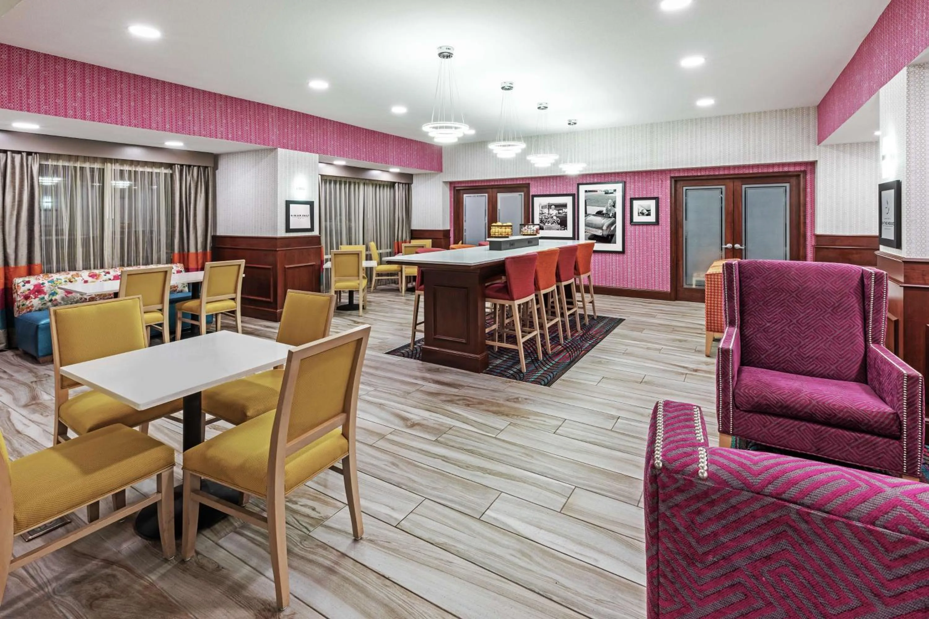 Lobby or reception in Hampton Inn Miami, Oklahoma