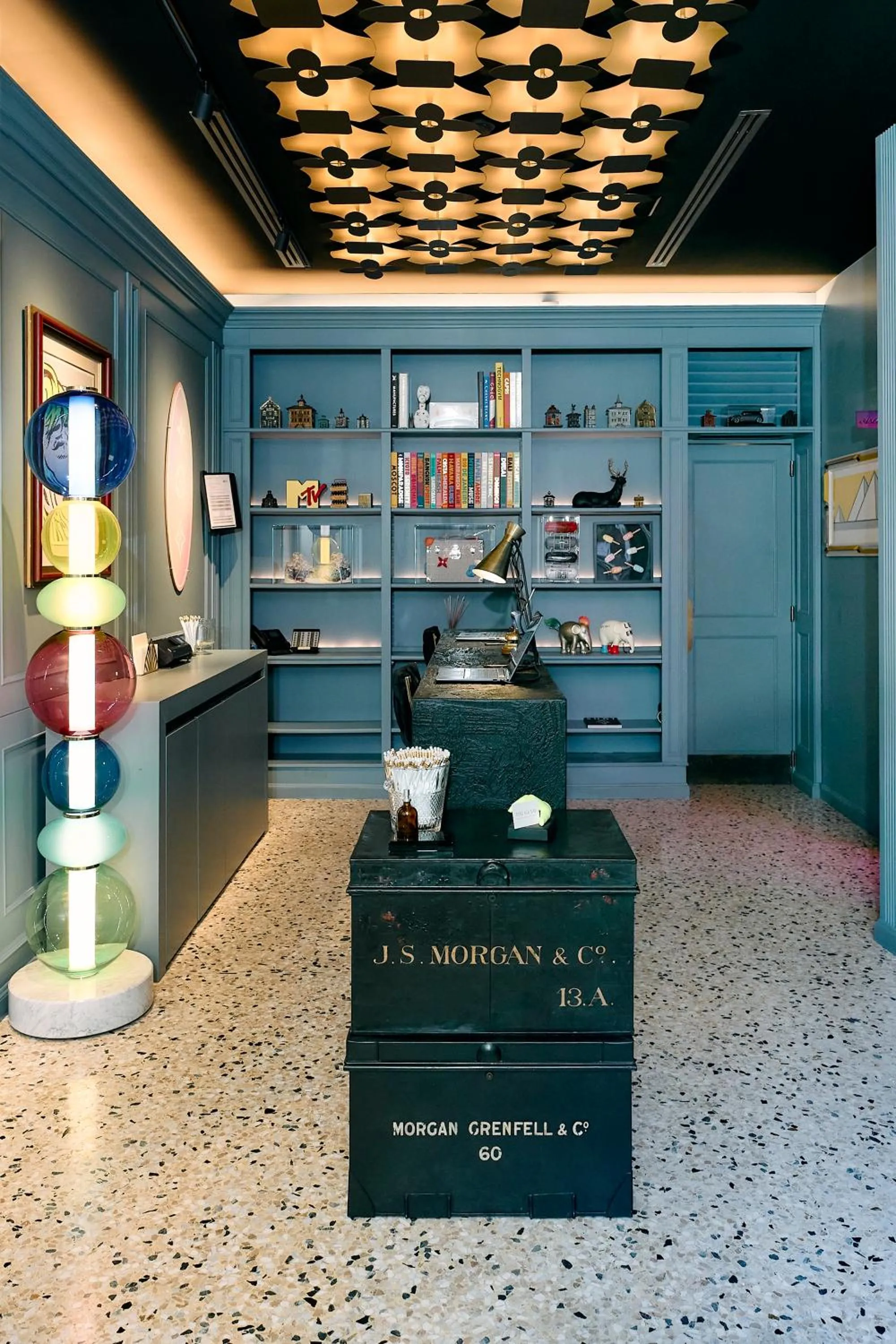 Lobby or reception in The Glam Boutique Hotel & Apt