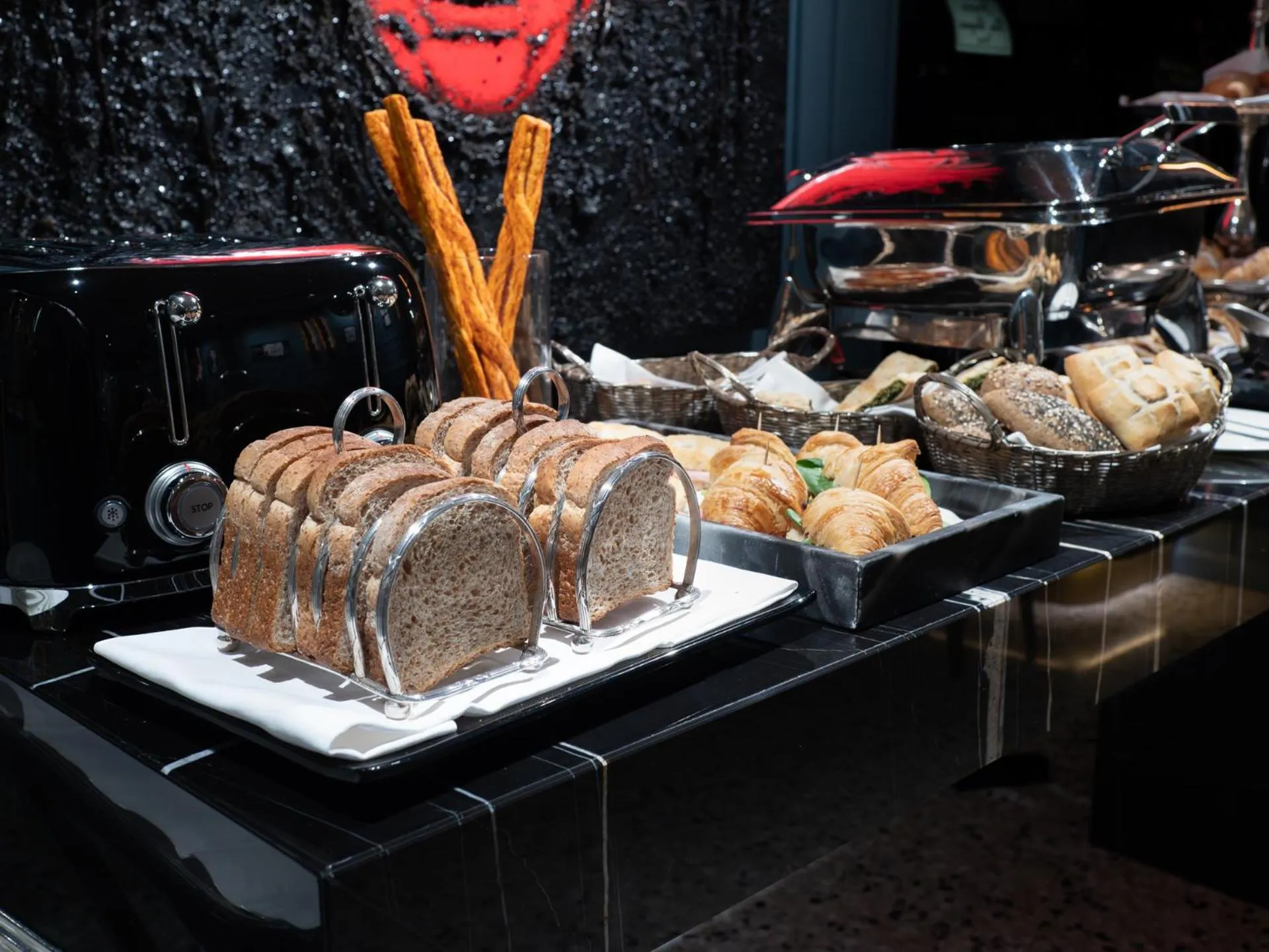 Breakfast in The Glam Boutique Hotel & Apt