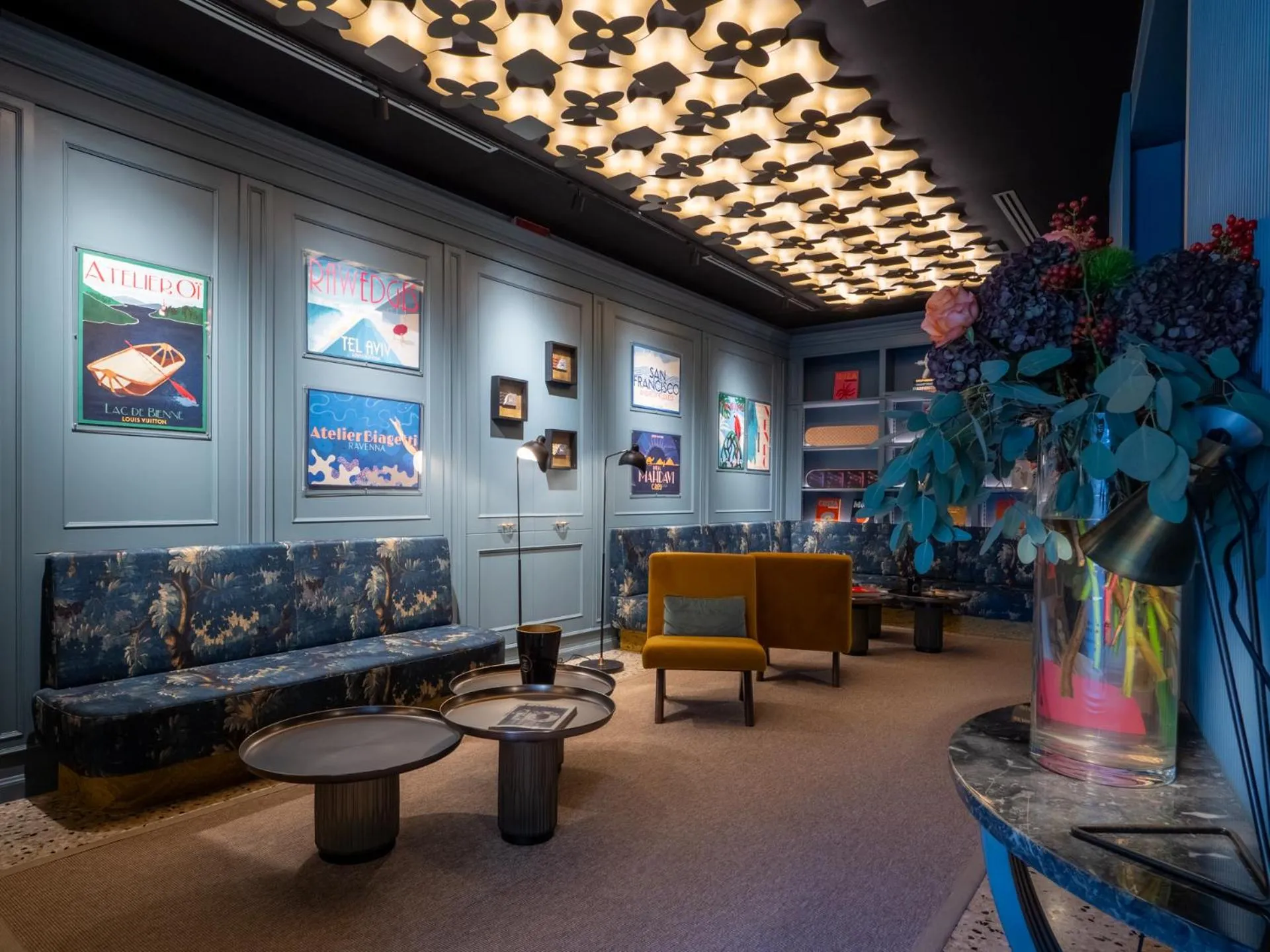 Lobby or reception in The Glam Boutique Hotel & Apt