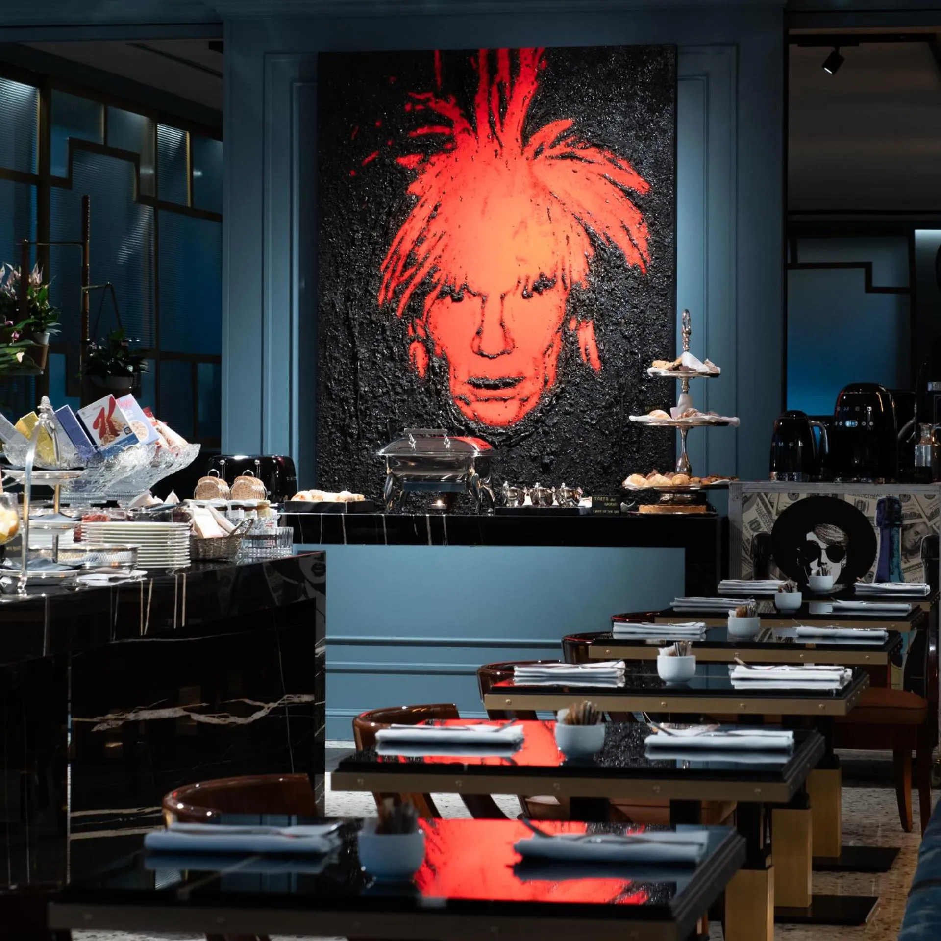 Decorative detail in The Glam Boutique Hotel & Apt