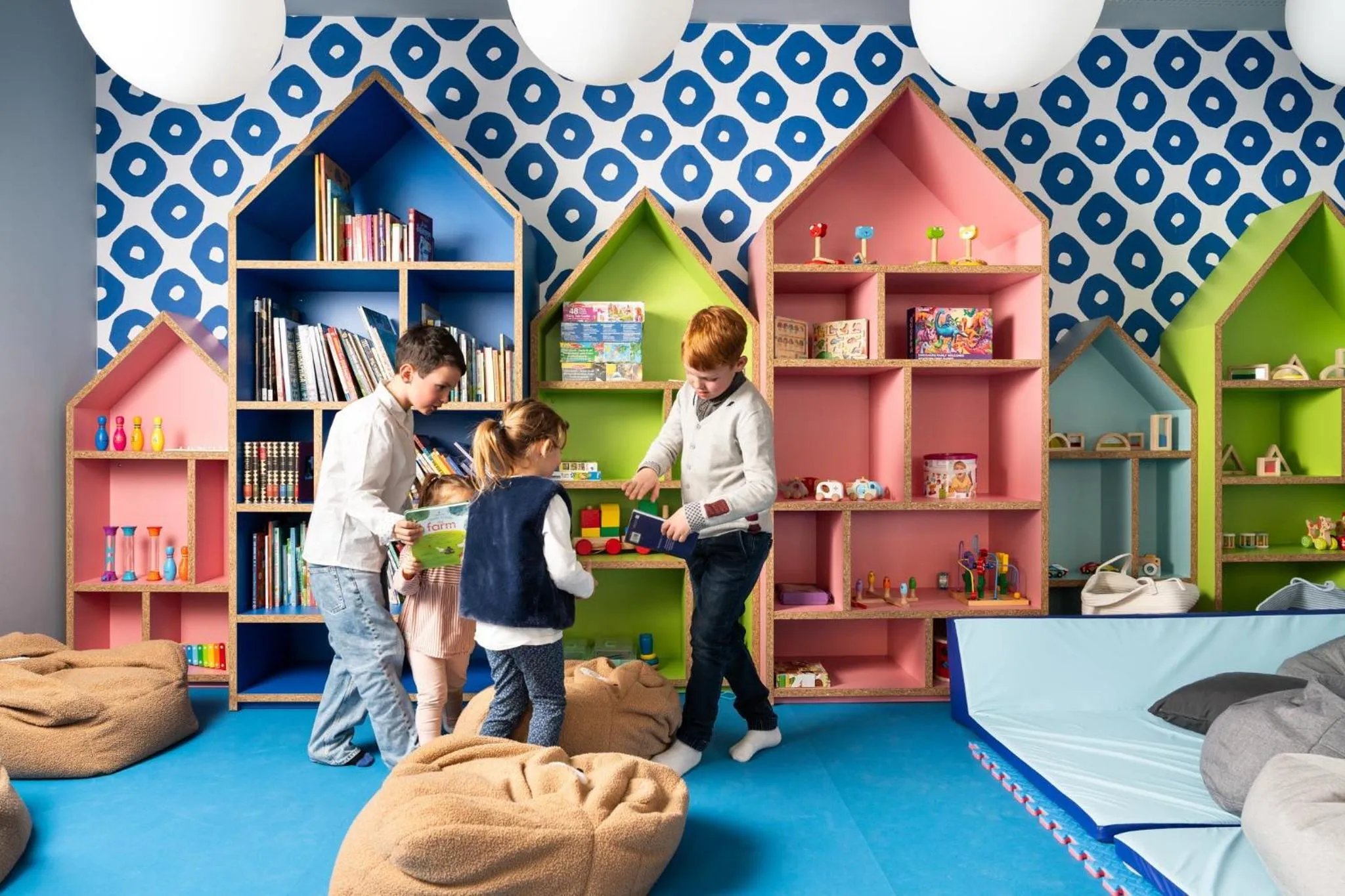 Children play ground in COMO Alpina Dolomites