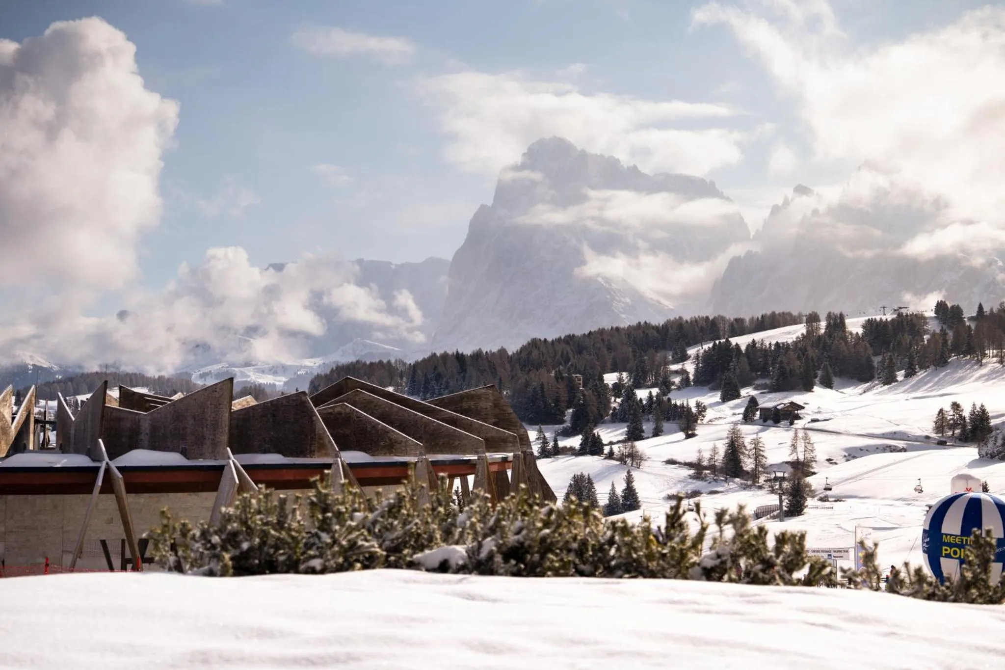 Property building in COMO Alpina Dolomites