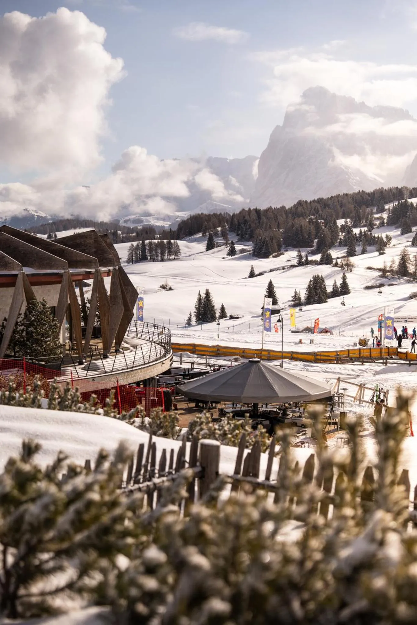 Property building in COMO Alpina Dolomites