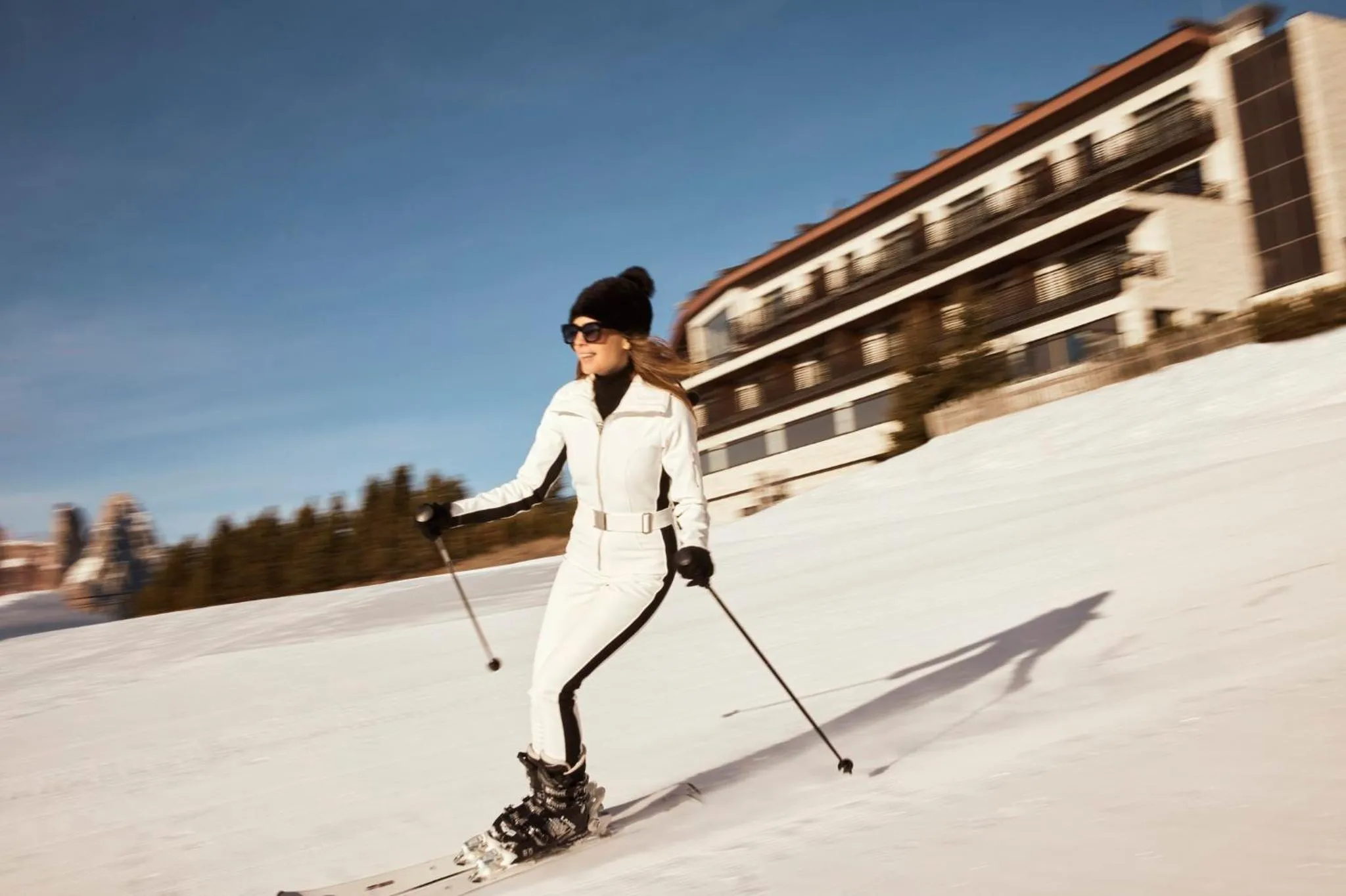 Skiing in COMO Alpina Dolomites