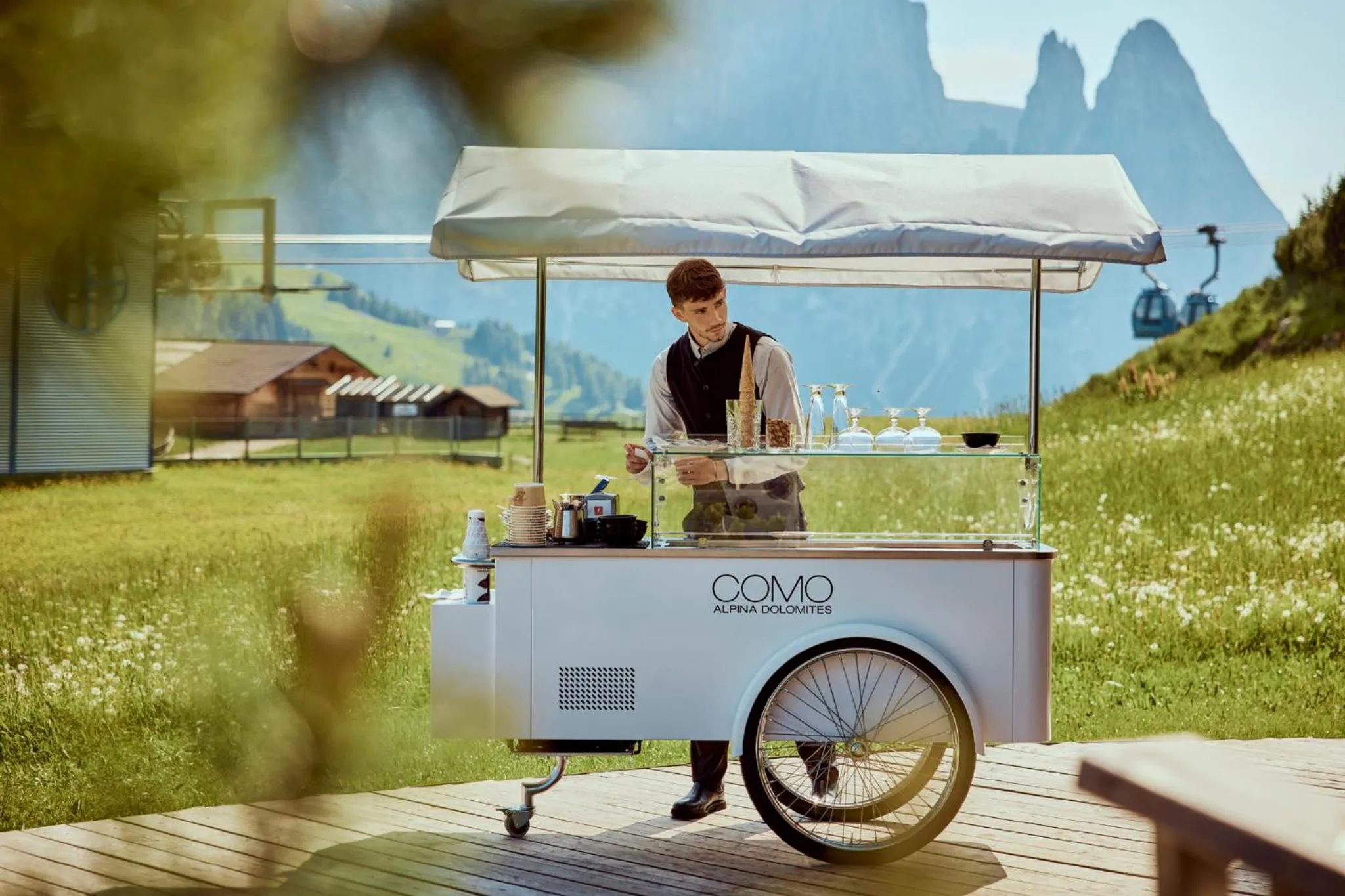 Restaurant/places to eat in COMO Alpina Dolomites