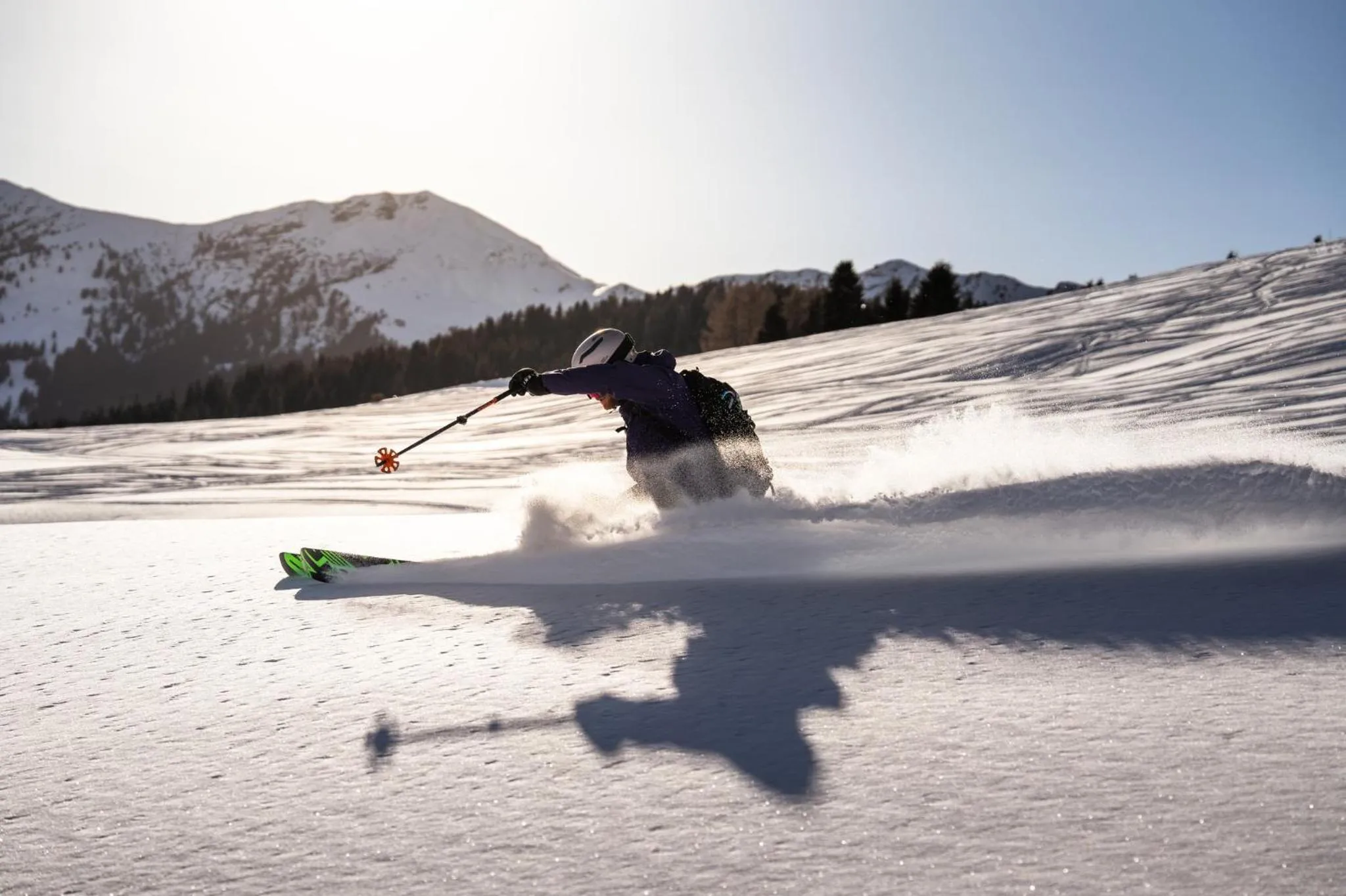 Skiing in COMO Alpina Dolomites